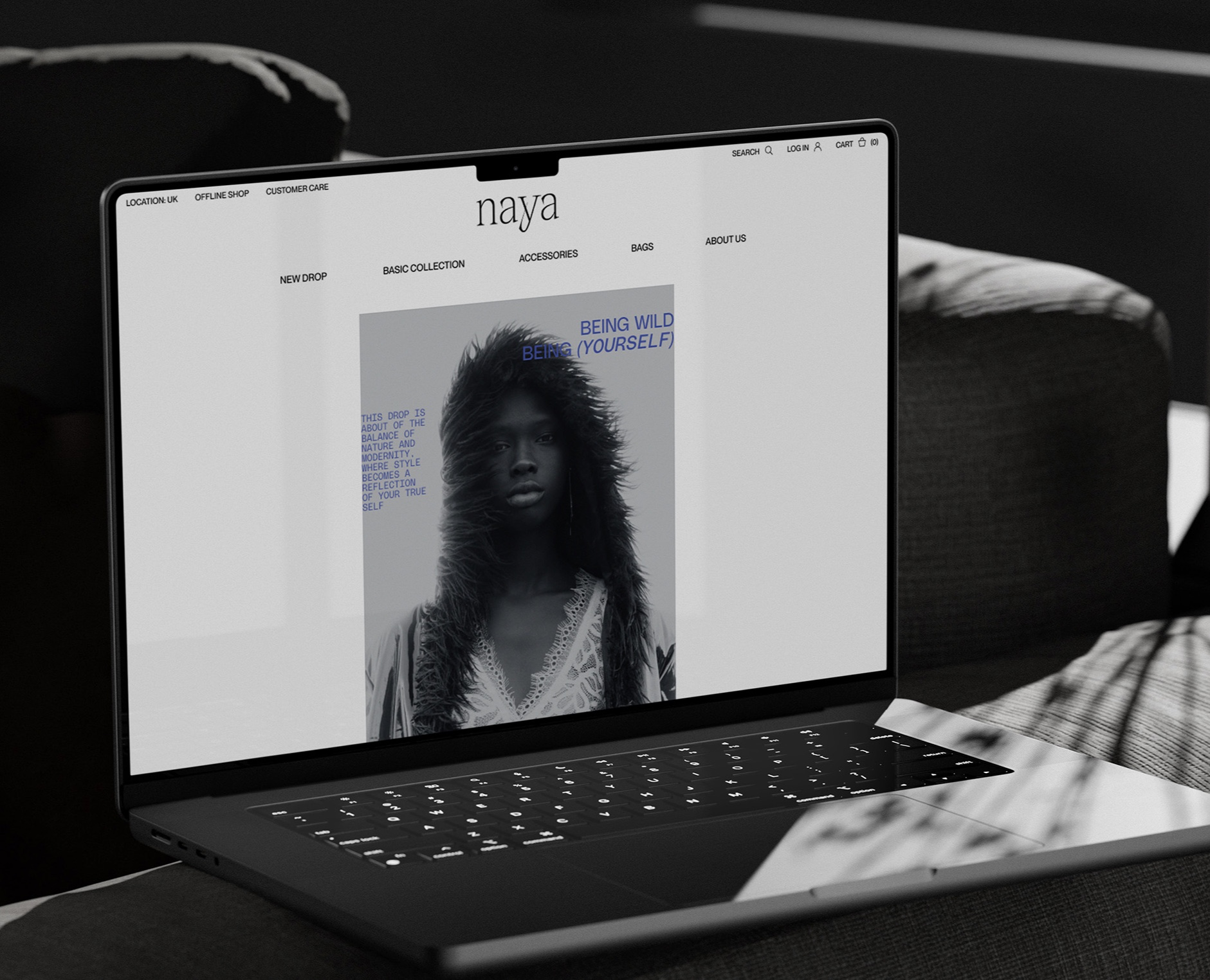 NAYA / айдентика бренда — Интерфейсы, Брендинг на Dprofile