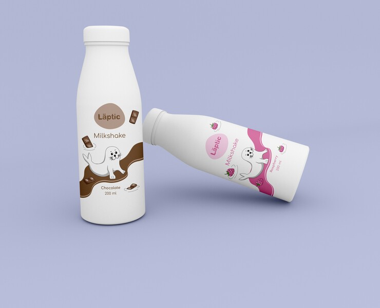 Dairy products Packaging Design — Брендинг, Иллюстрация на Dprofile