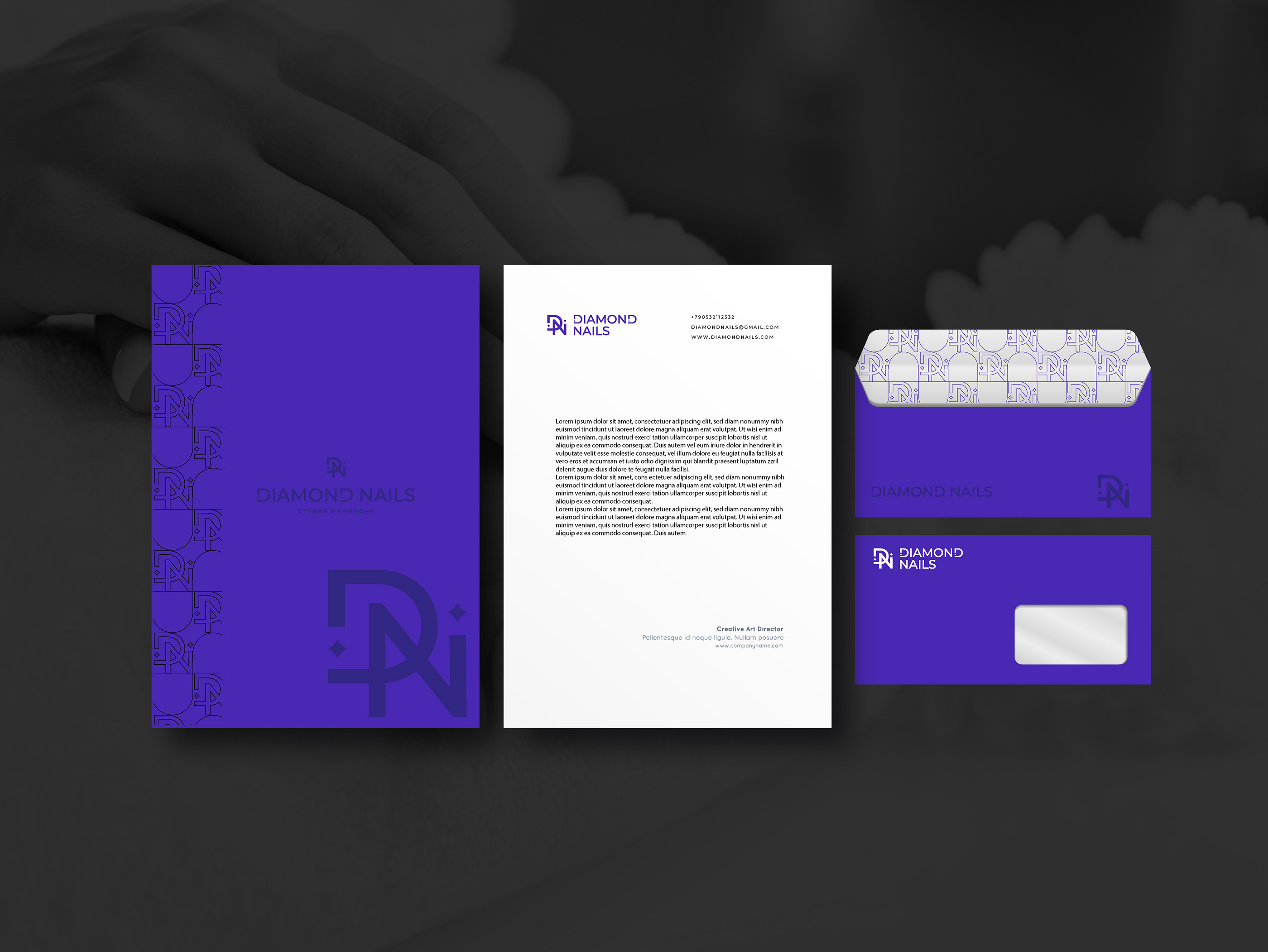 Brand Identity Nail Studio Фирменный стиль — Изображение №9 — Брендинг, Маркетинг на Dprofile