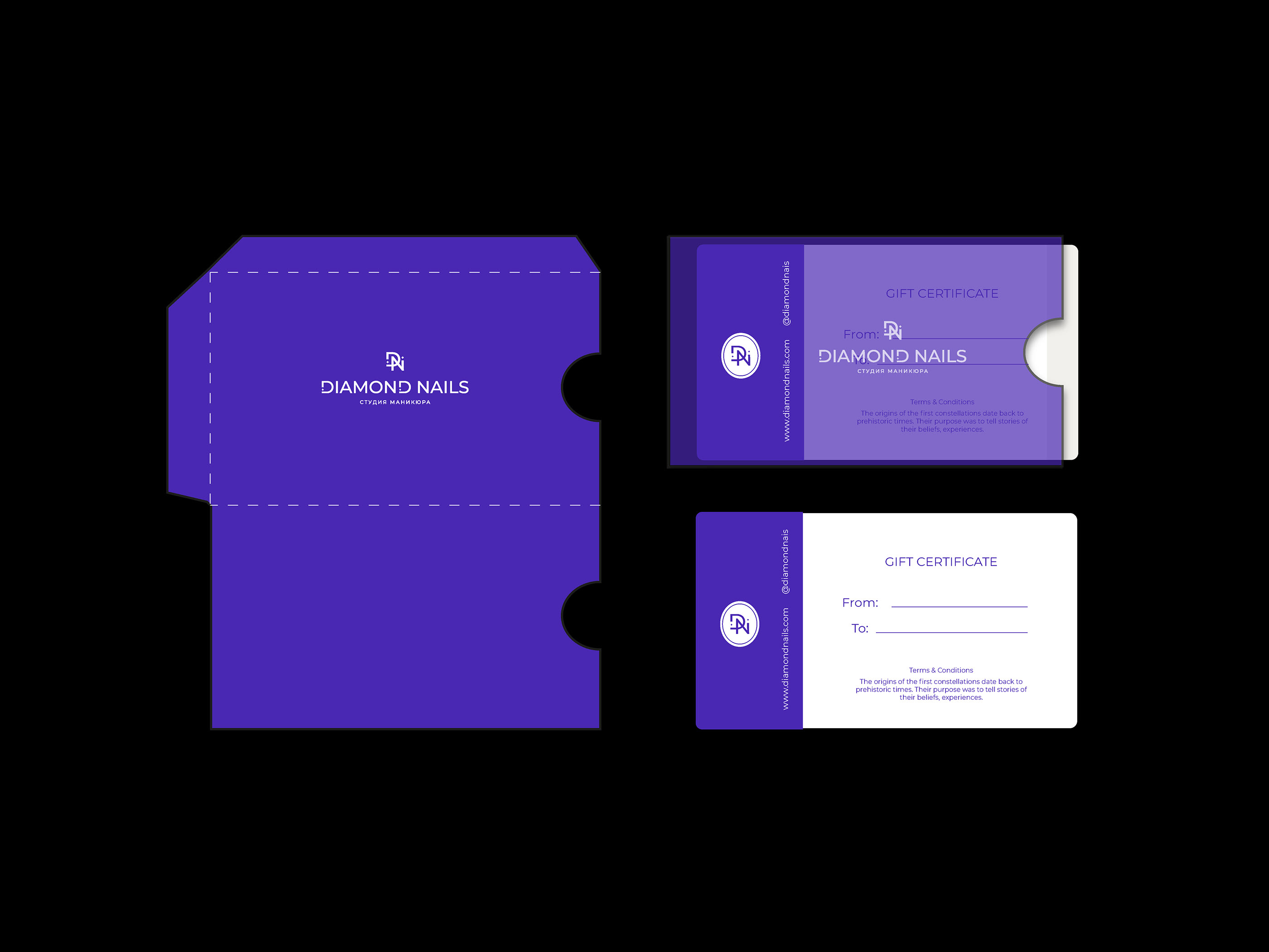 Brand Identity Nail Studio Фирменный стиль — Изображение №12 — Брендинг, Маркетинг на Dprofile