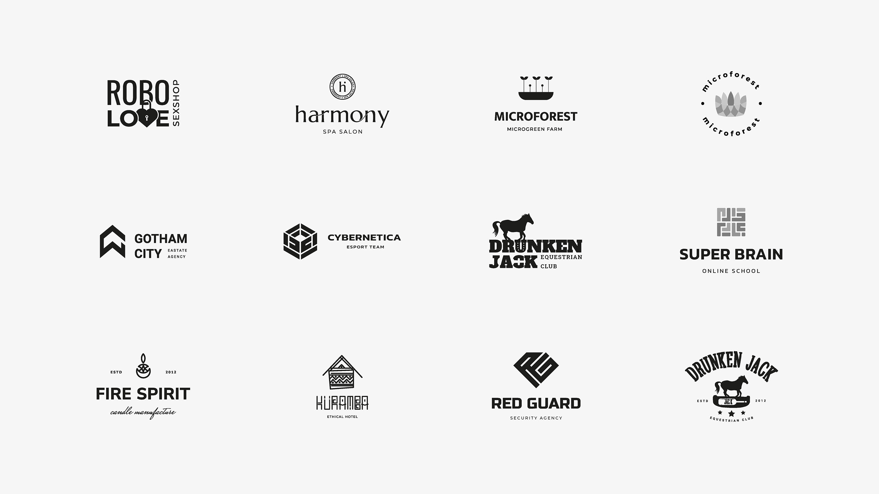 Logos & Marks Collection.01 — Изображение №15 — Брендинг, Графика на Dprofile