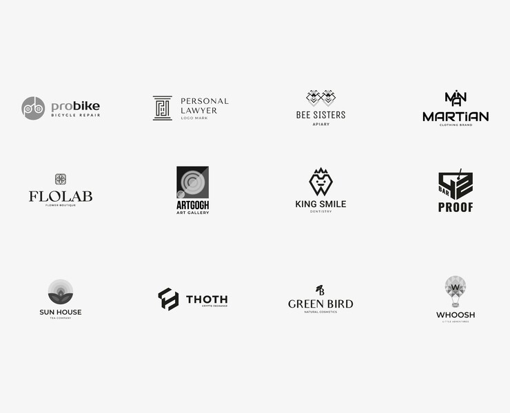 Logos & Marks Collection.02 — Брендинг, Графика на Dprofile