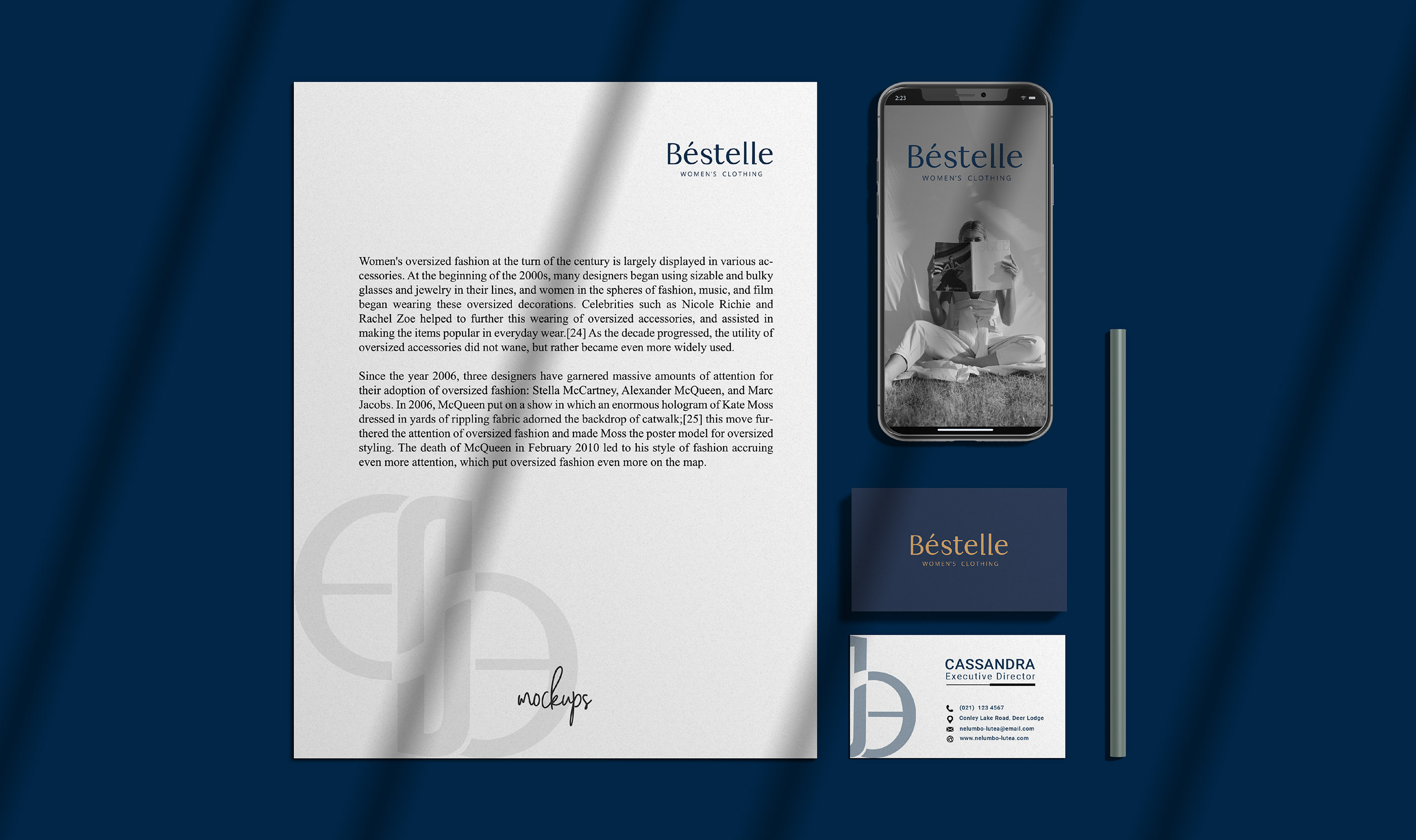 Logo clothing brand identity Bestelle — Изображение №11 — Брендинг, Маркетинг на Dprofile