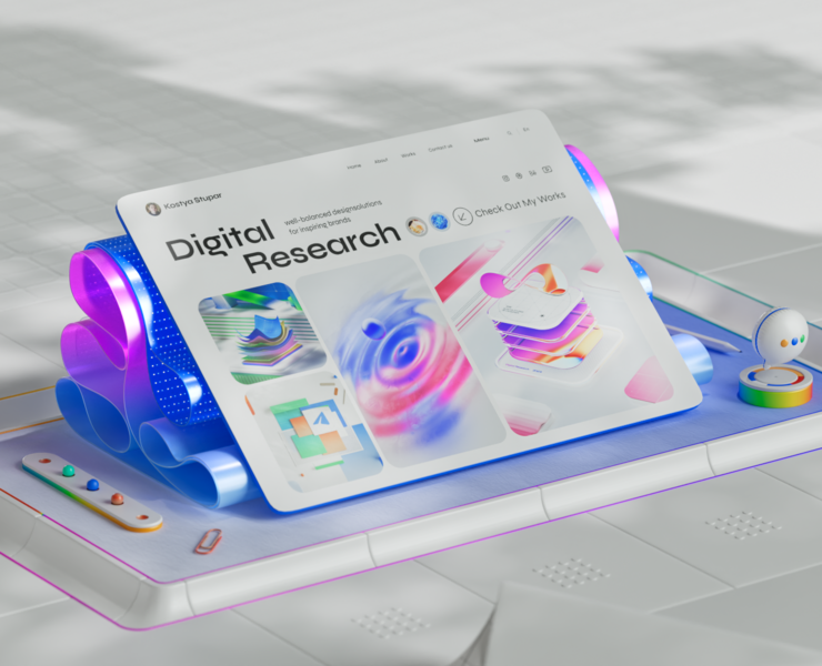 Digital research_02 — 3D, Анимация на Dprofile