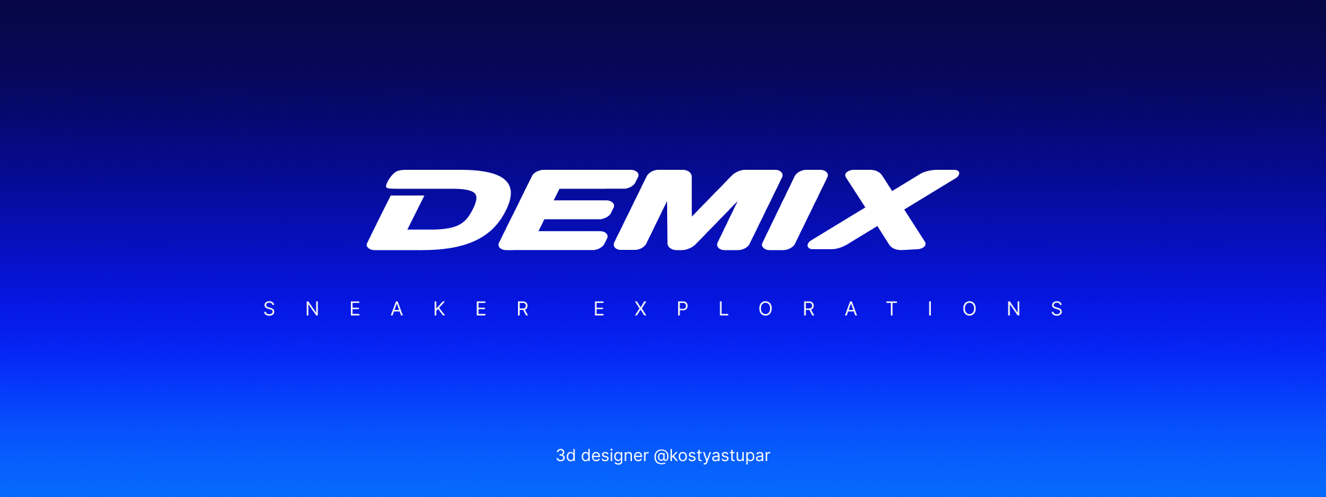 Demix / Sneaker explorations — Изображение №1 — Иллюстрация, Анимация на Dprofile