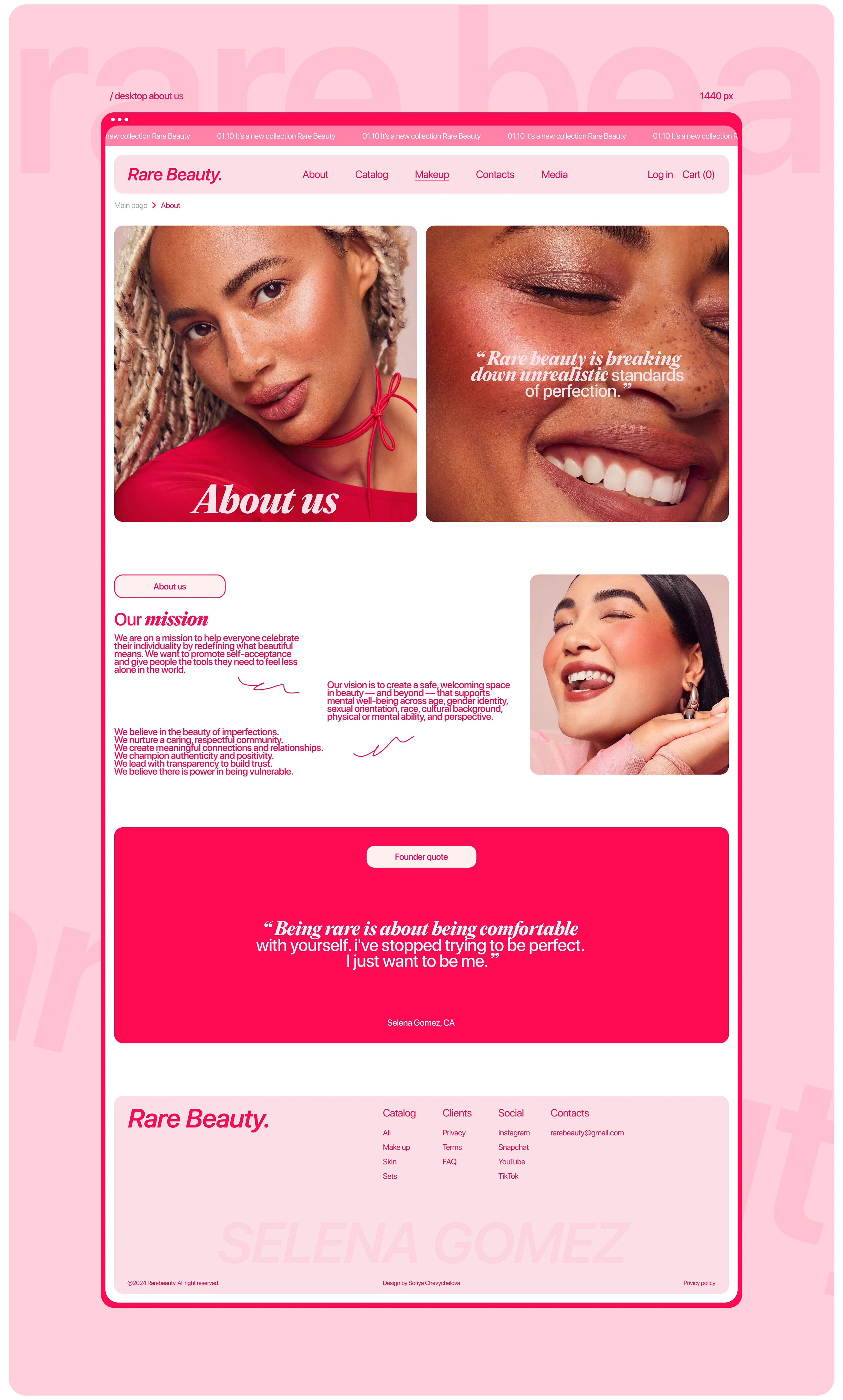 Cosmetics store / e-commercy design — Изображение №11 — Интерфейсы на Dprofile