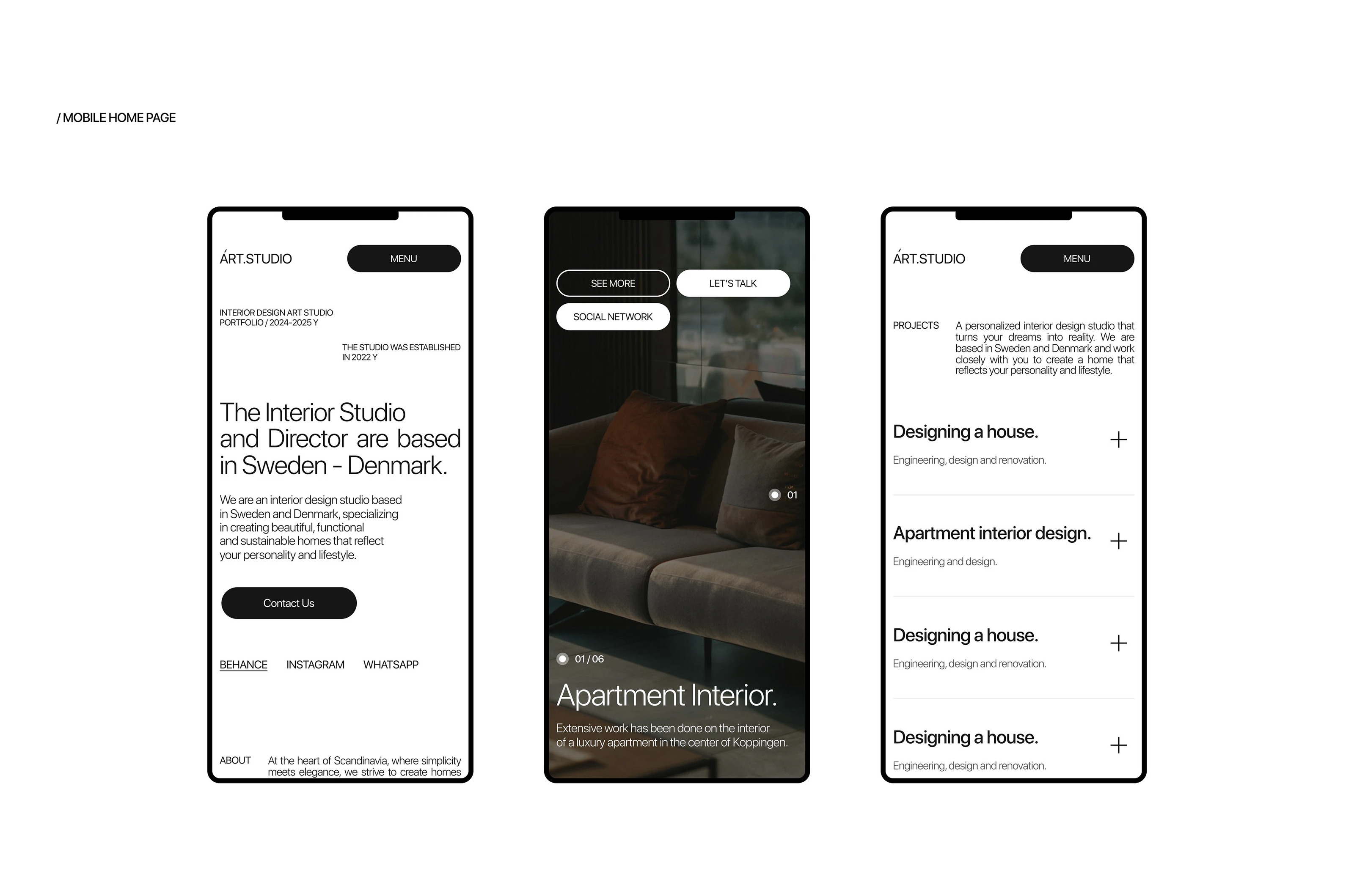 Interior studio / e-commercy design — Изображение №6 — Интерфейсы на Dprofile