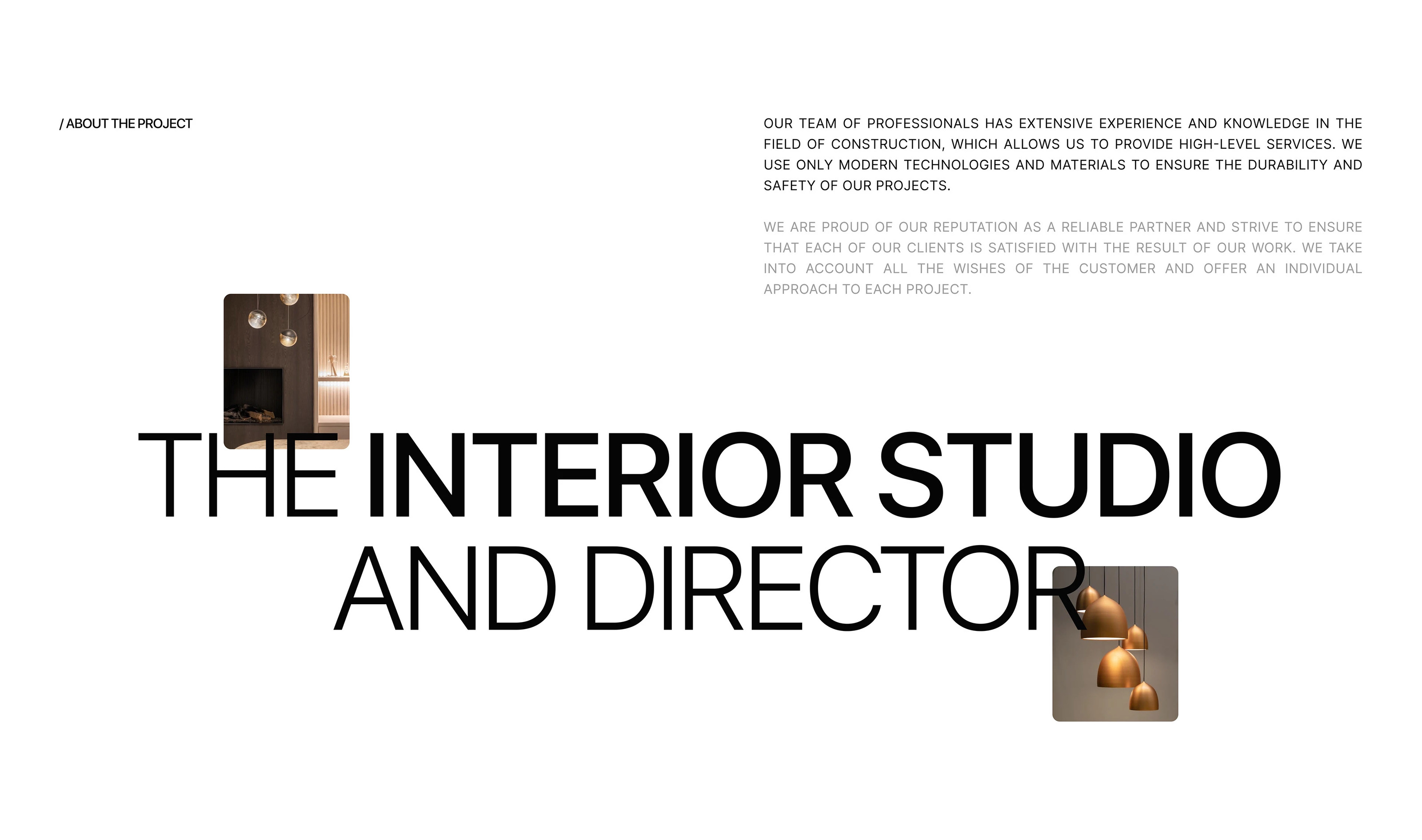 Interior studio / e-commercy design — Изображение №2 — Интерфейсы на Dprofile
