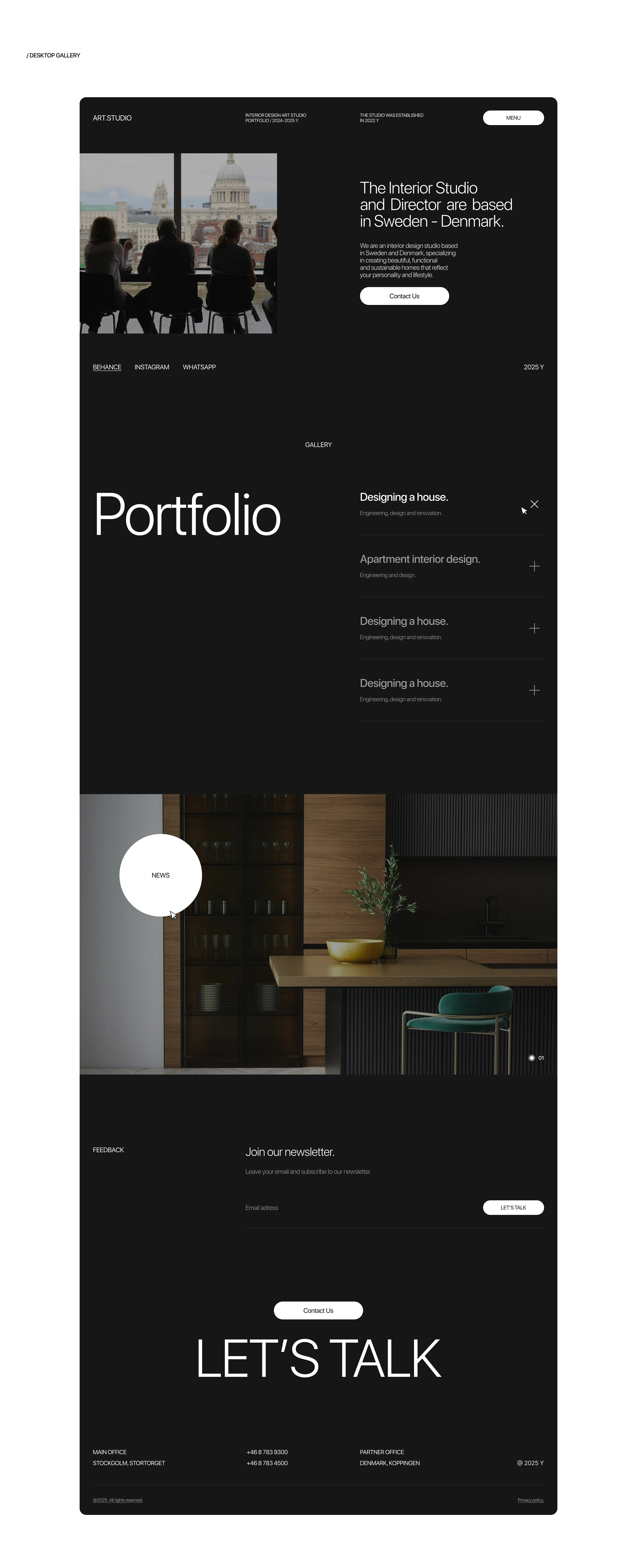 Interior studio / e-commercy design — Изображение №11 — Интерфейсы на Dprofile