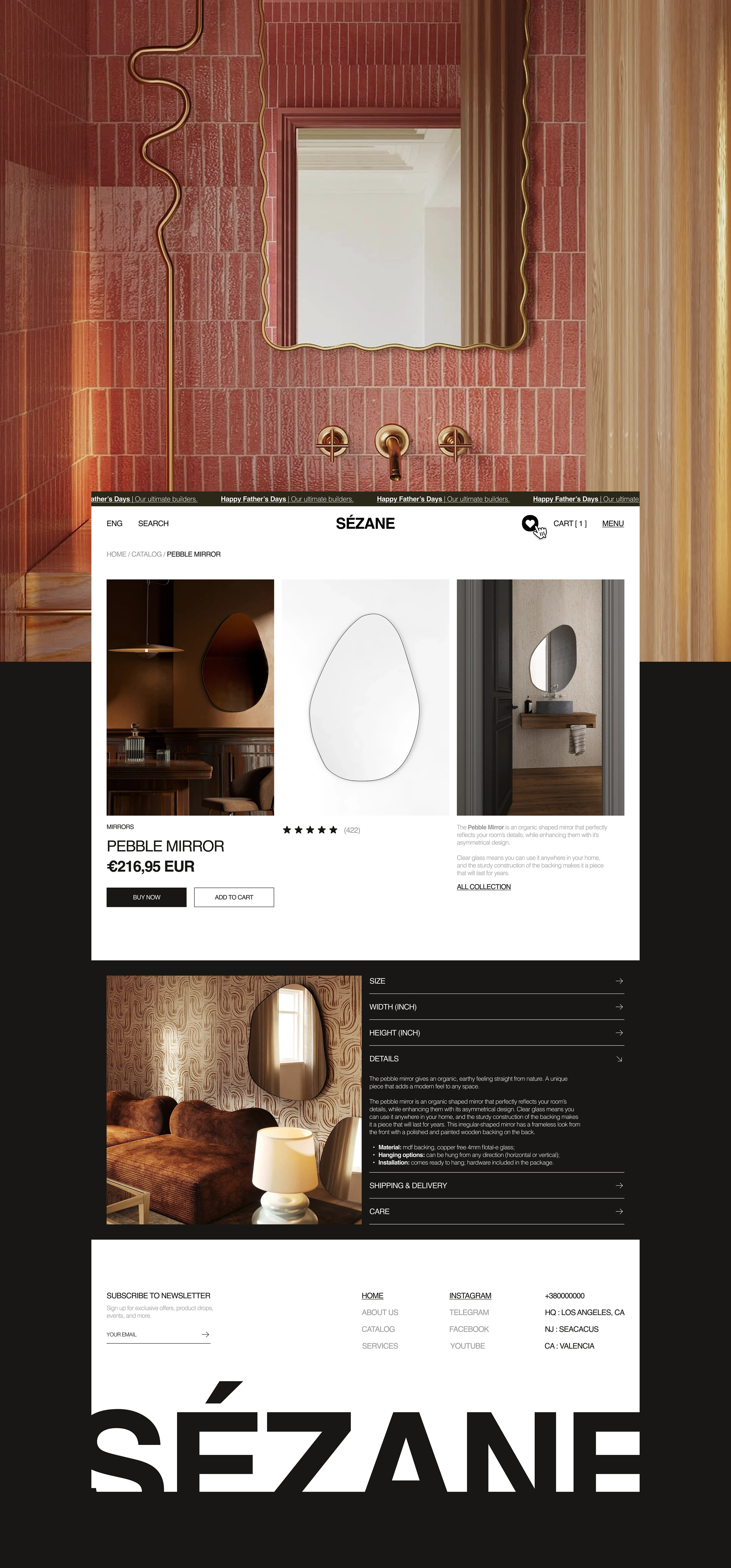 Furniture store // e-commercy design — Изображение №12 — Интерфейсы на Dprofile