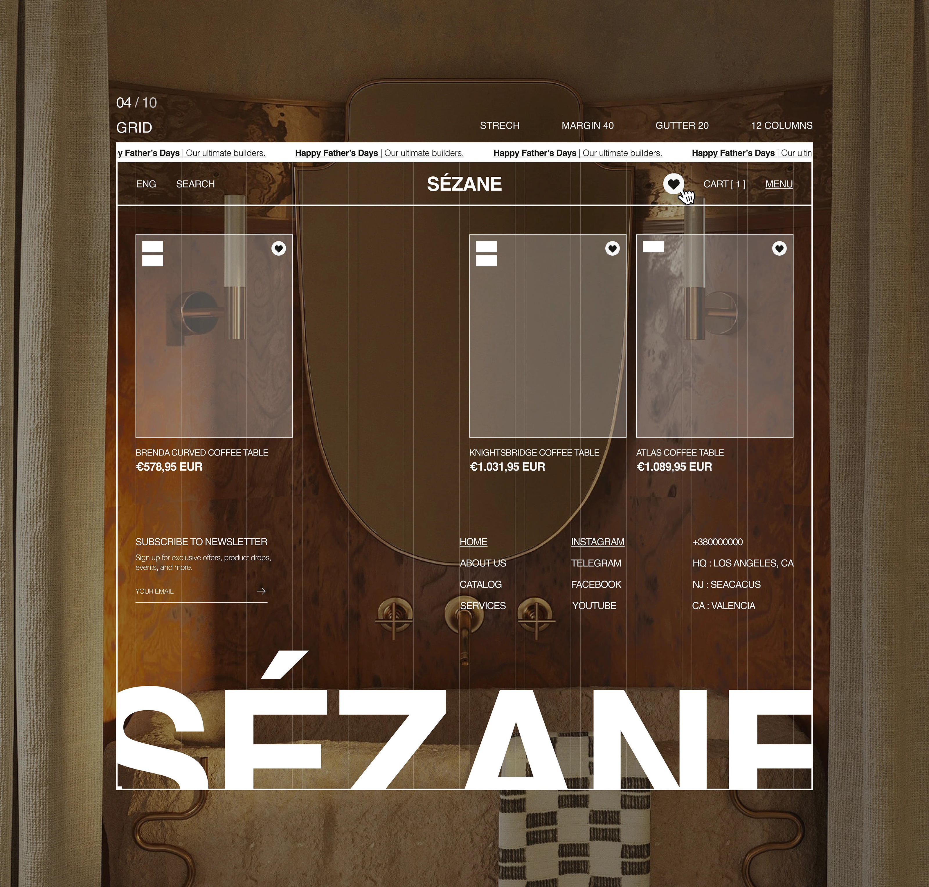 Furniture store // e-commercy design — Изображение №6 — Интерфейсы на Dprofile