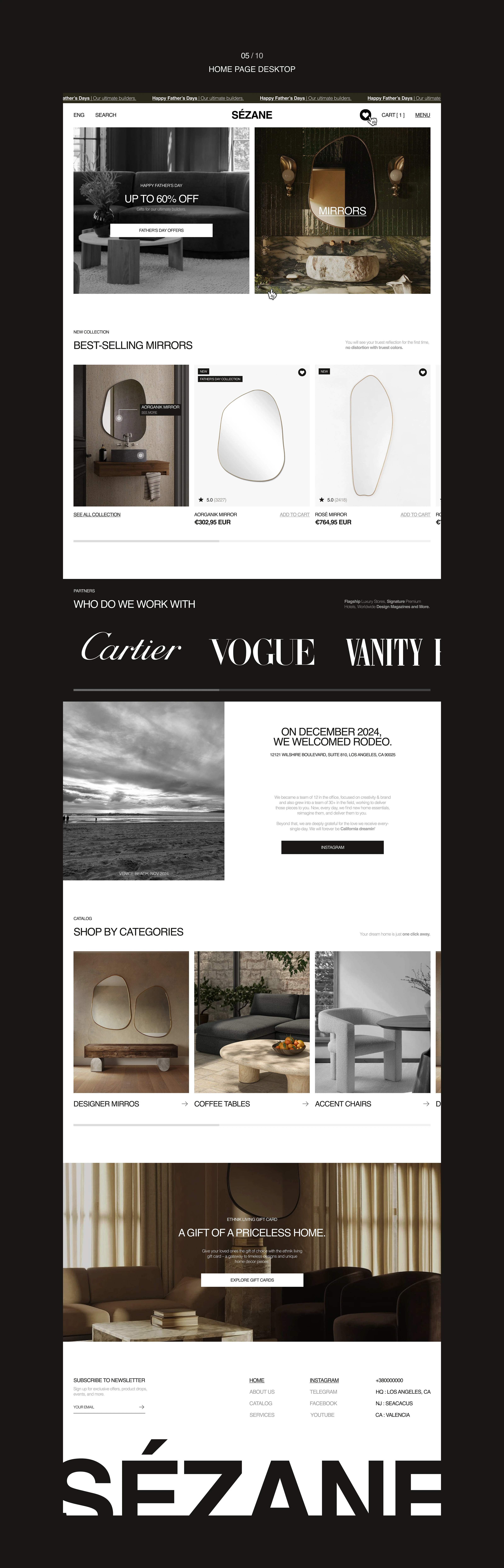 Furniture store // e-commercy design — Изображение №7 — Интерфейсы на Dprofile