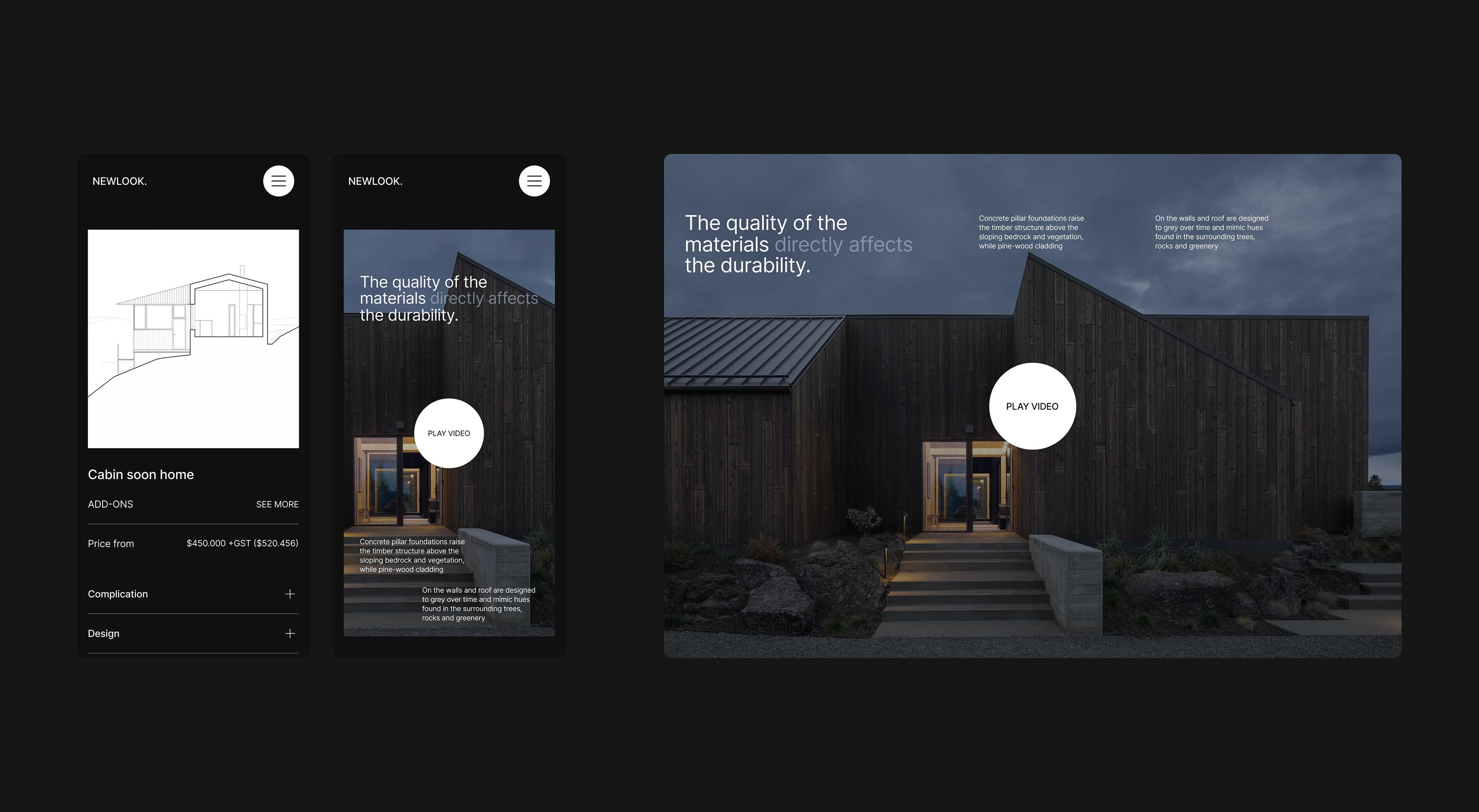 Construction Company - website / e-commercy design — Изображение №5 — Интерфейсы на Dprofile