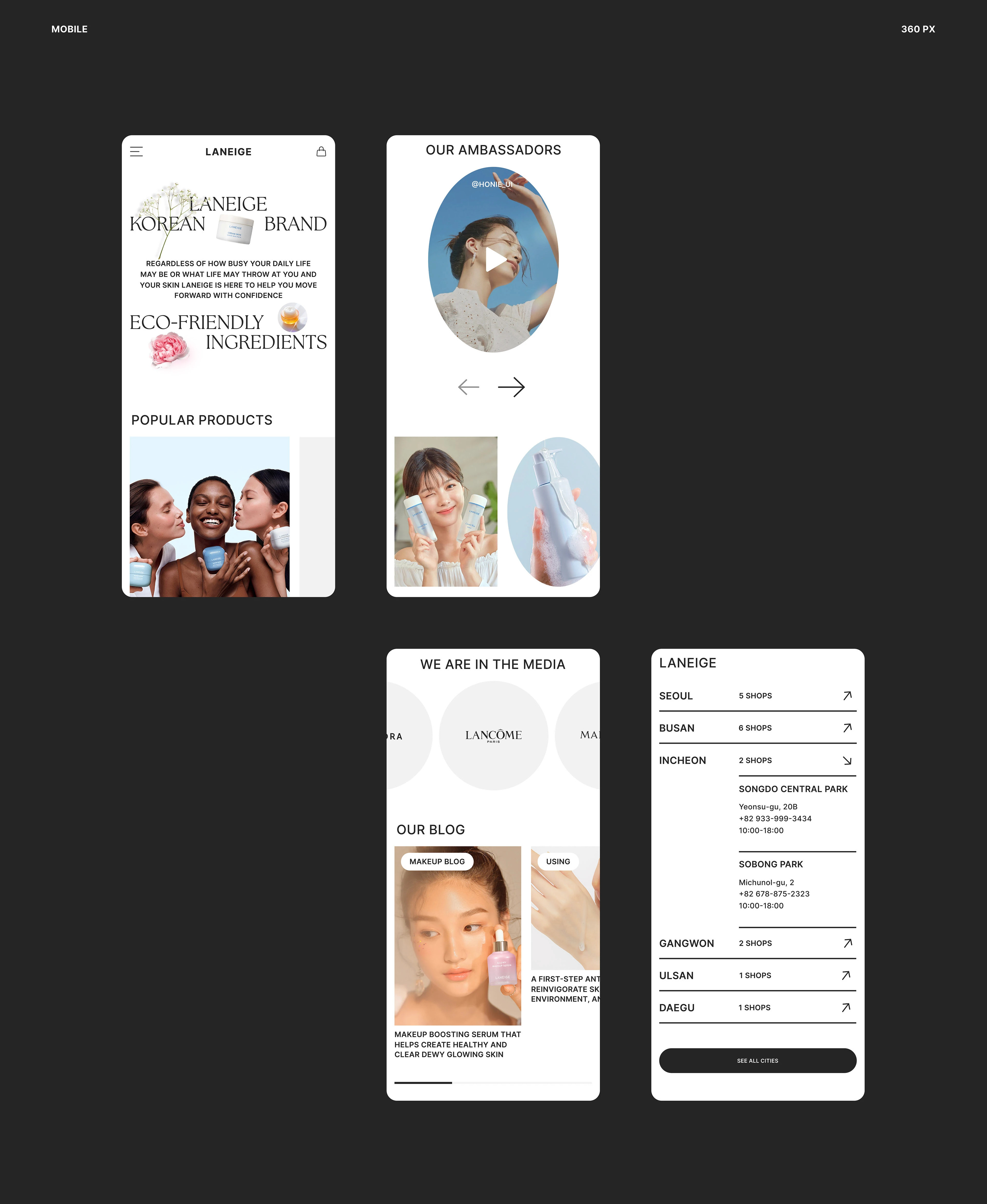 Cosmetics store / e-commercy design — Изображение №5 — Интерфейсы на Dprofile