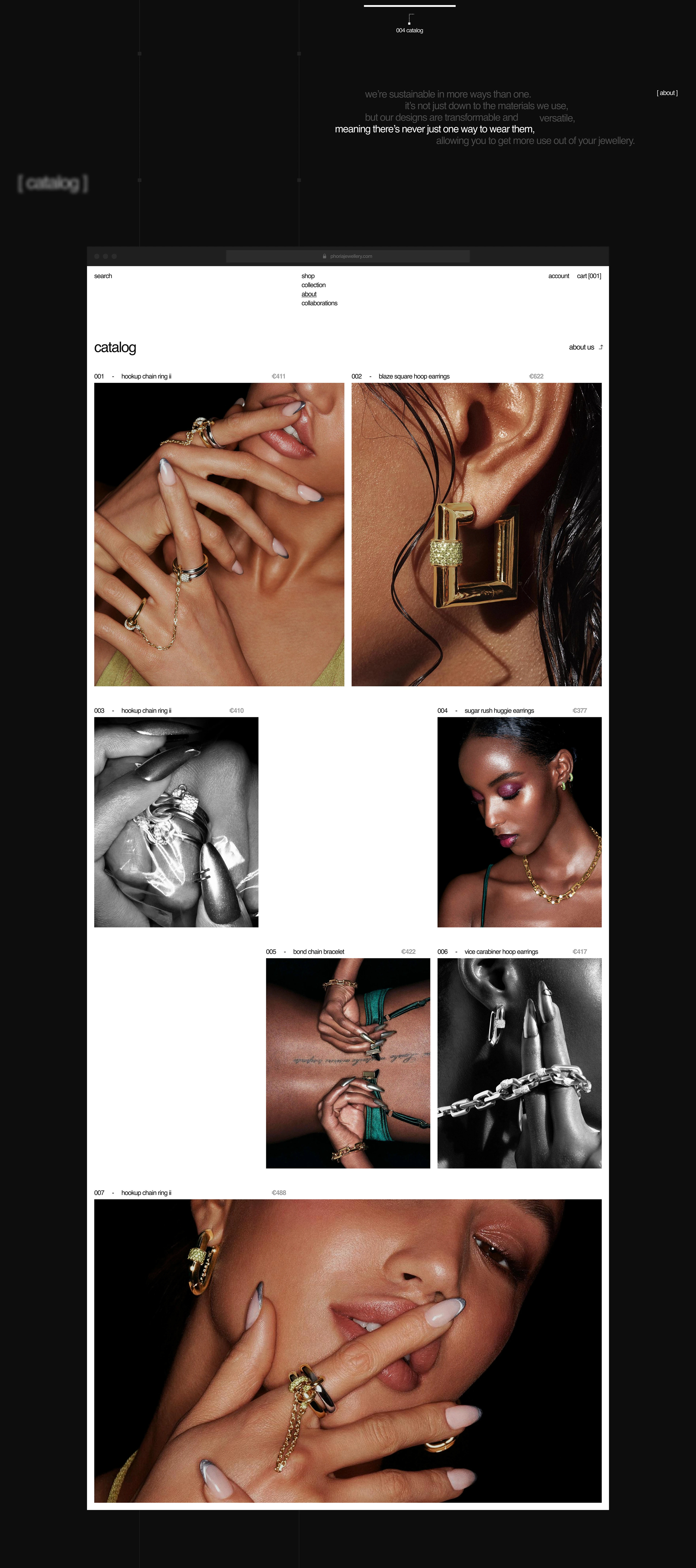 Jewelry store - web-site / e-commercy design — Изображение №8 — Интерфейсы на Dprofile