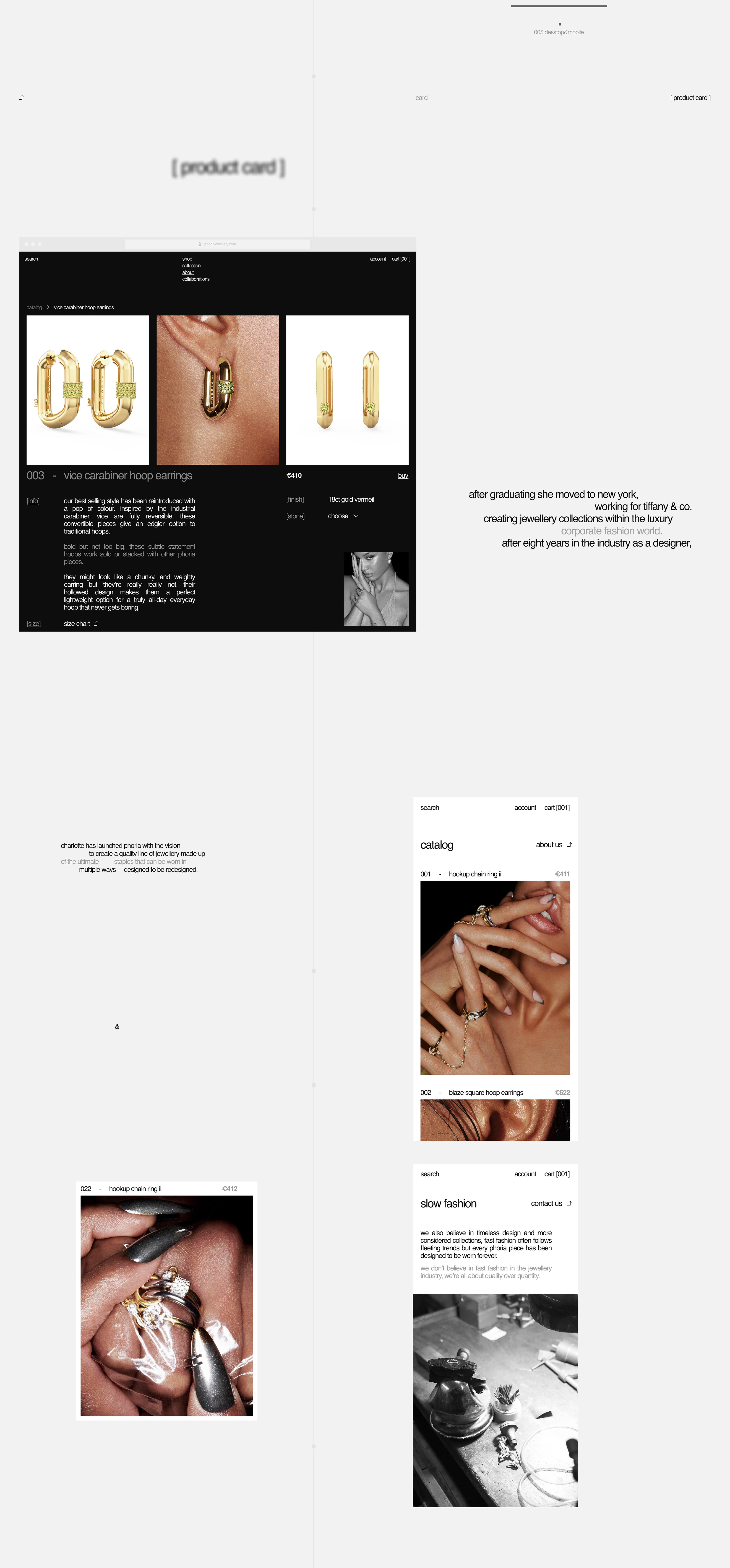 Jewelry store - web-site / e-commercy design — Изображение №9 — Интерфейсы на Dprofile