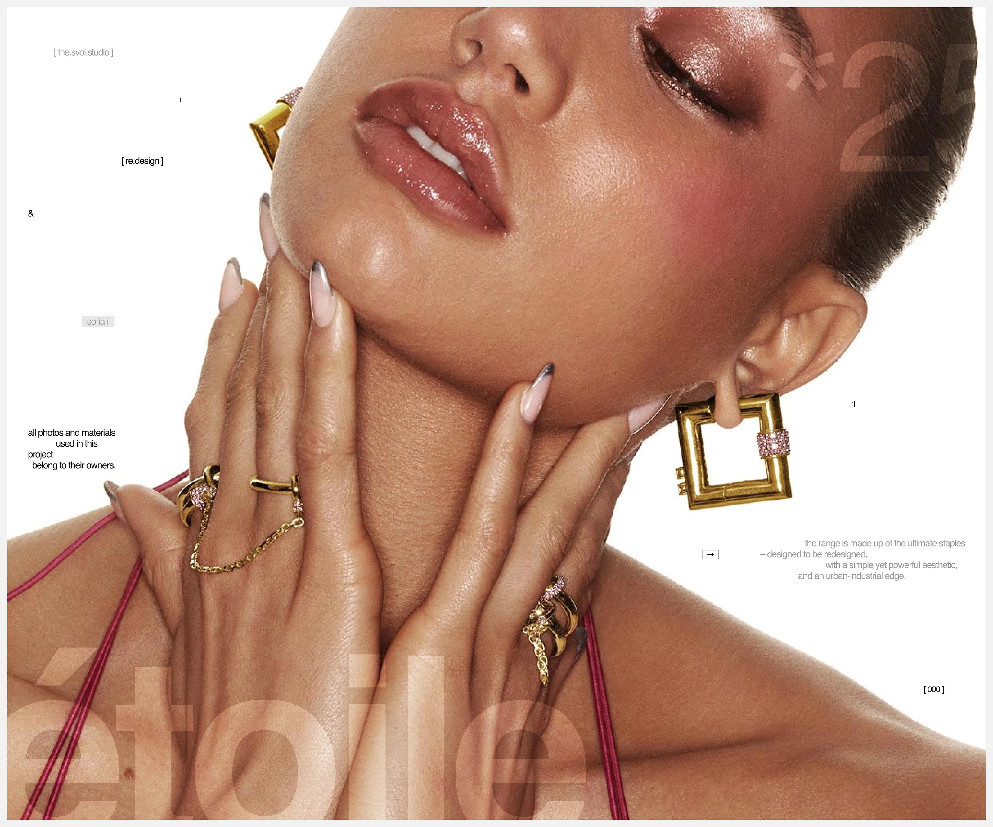 Jewelry store - web-site / e-commercy design — Изображение №1 — Интерфейсы на Dprofile