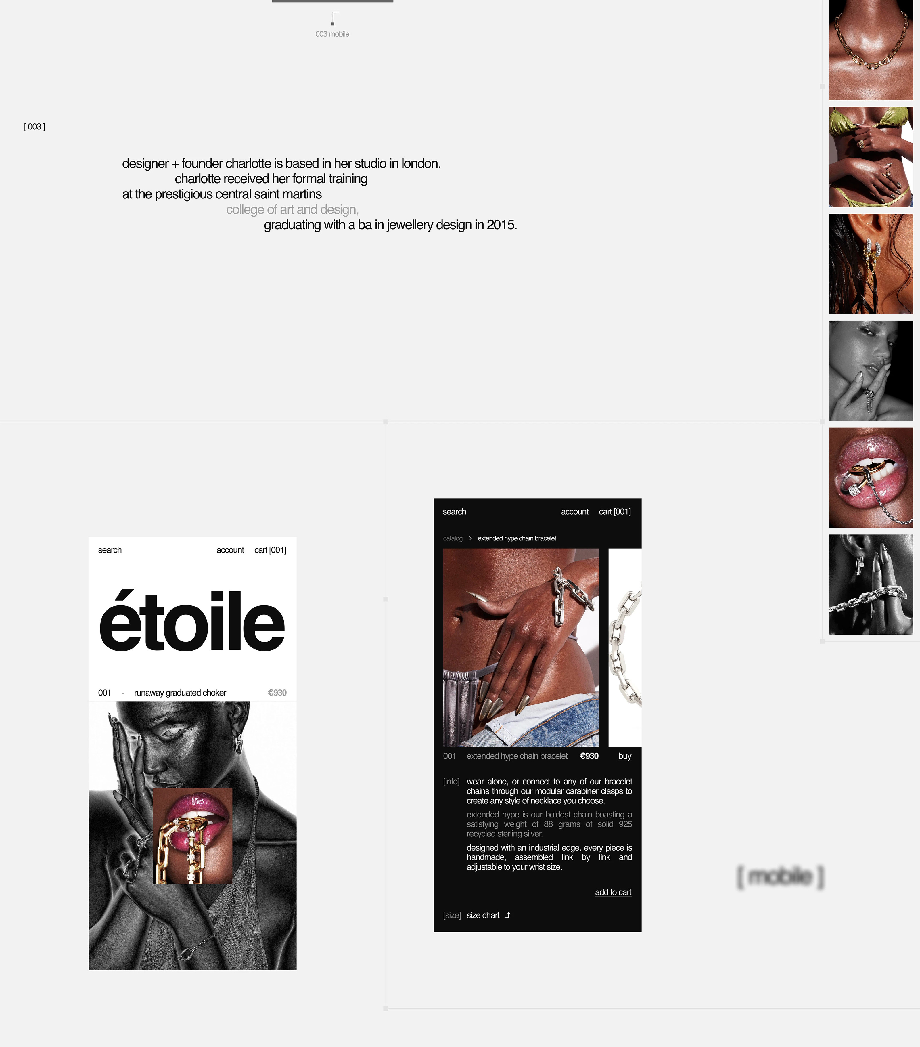 Jewelry store - web-site / e-commercy design — Изображение №6 — Интерфейсы на Dprofile