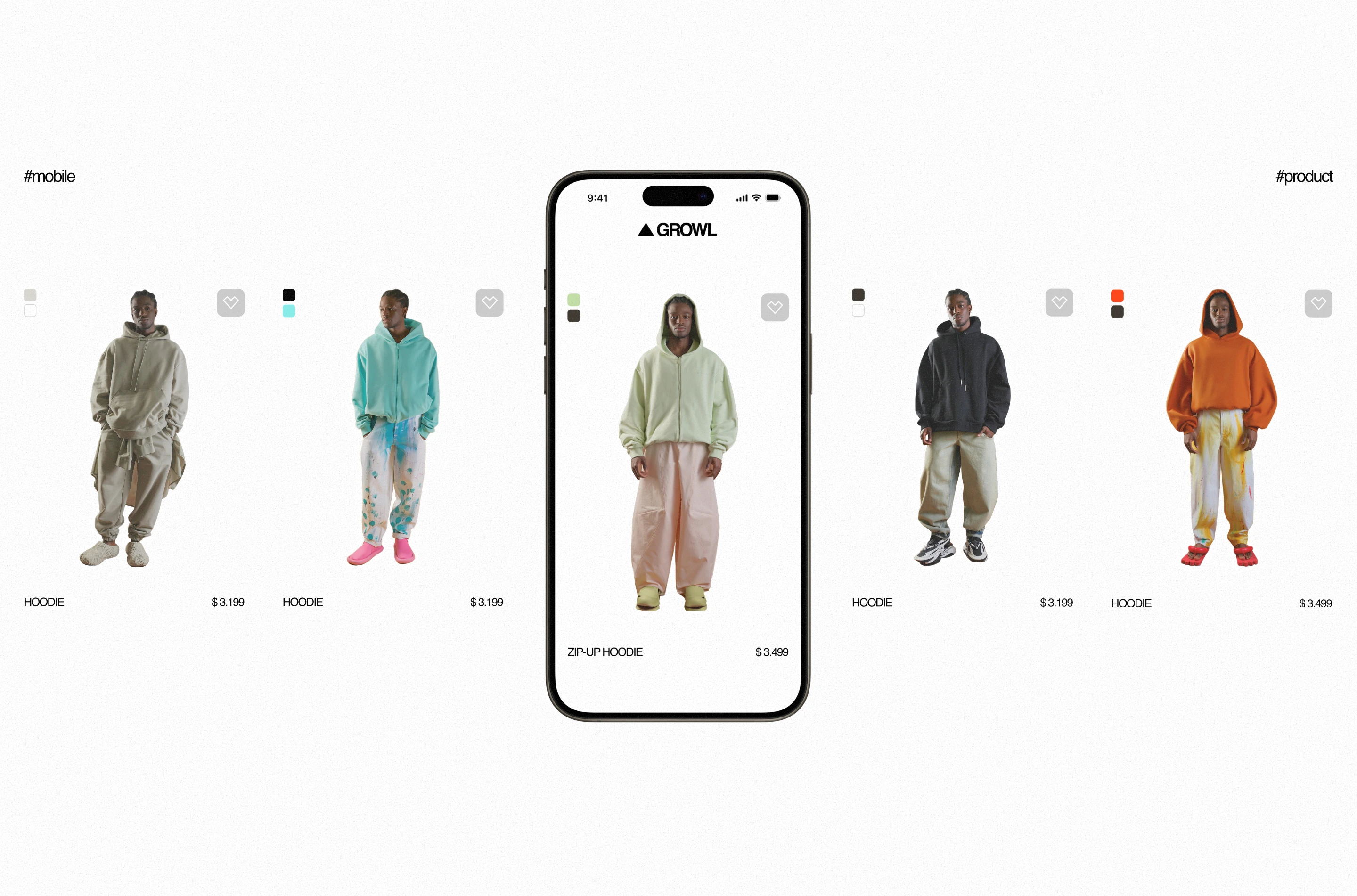 growl // clothing e-commerce — Изображение №9 — Интерфейсы на Dprofile