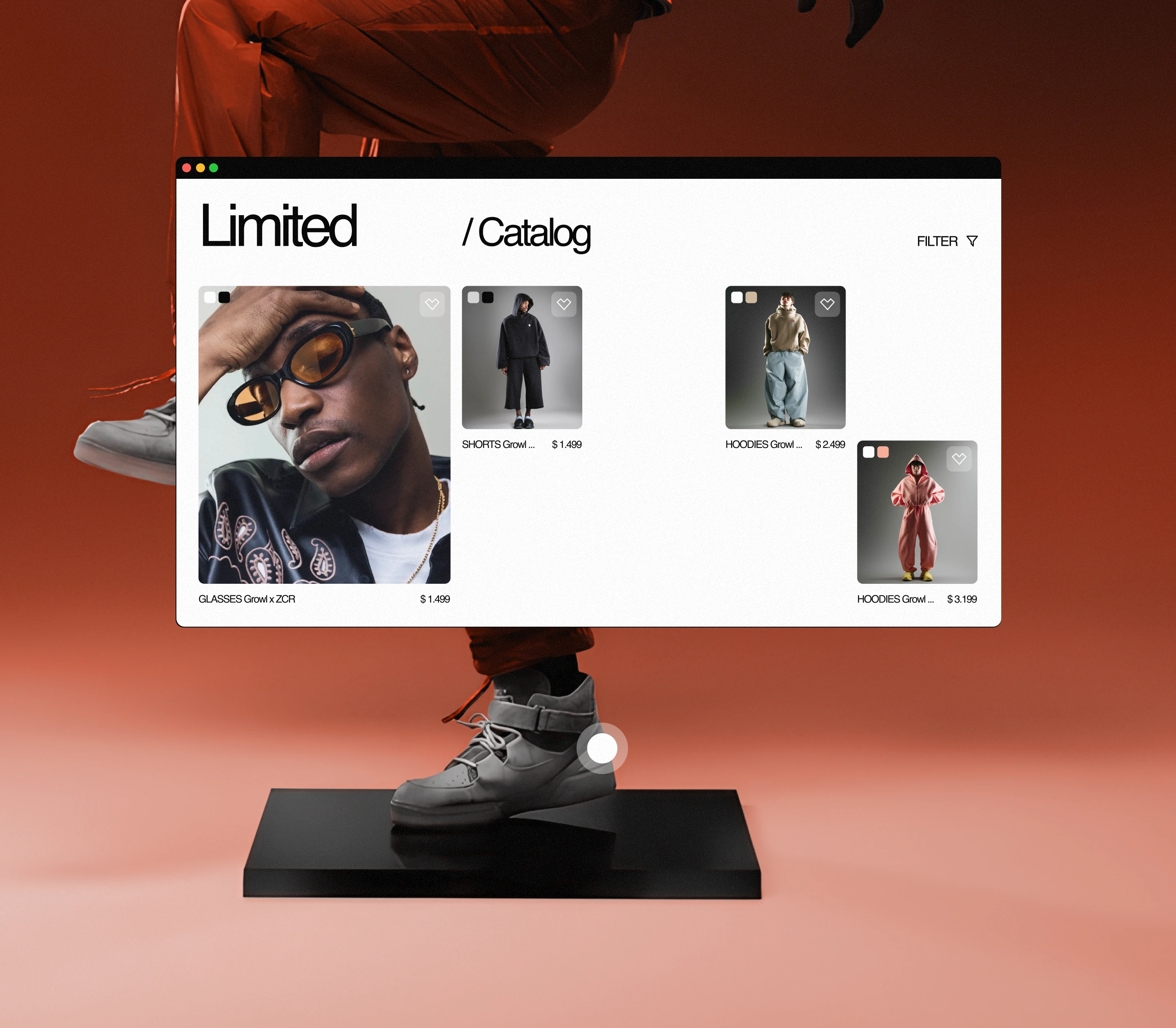growl // clothing e-commerce — Изображение №11 — Интерфейсы на Dprofile
