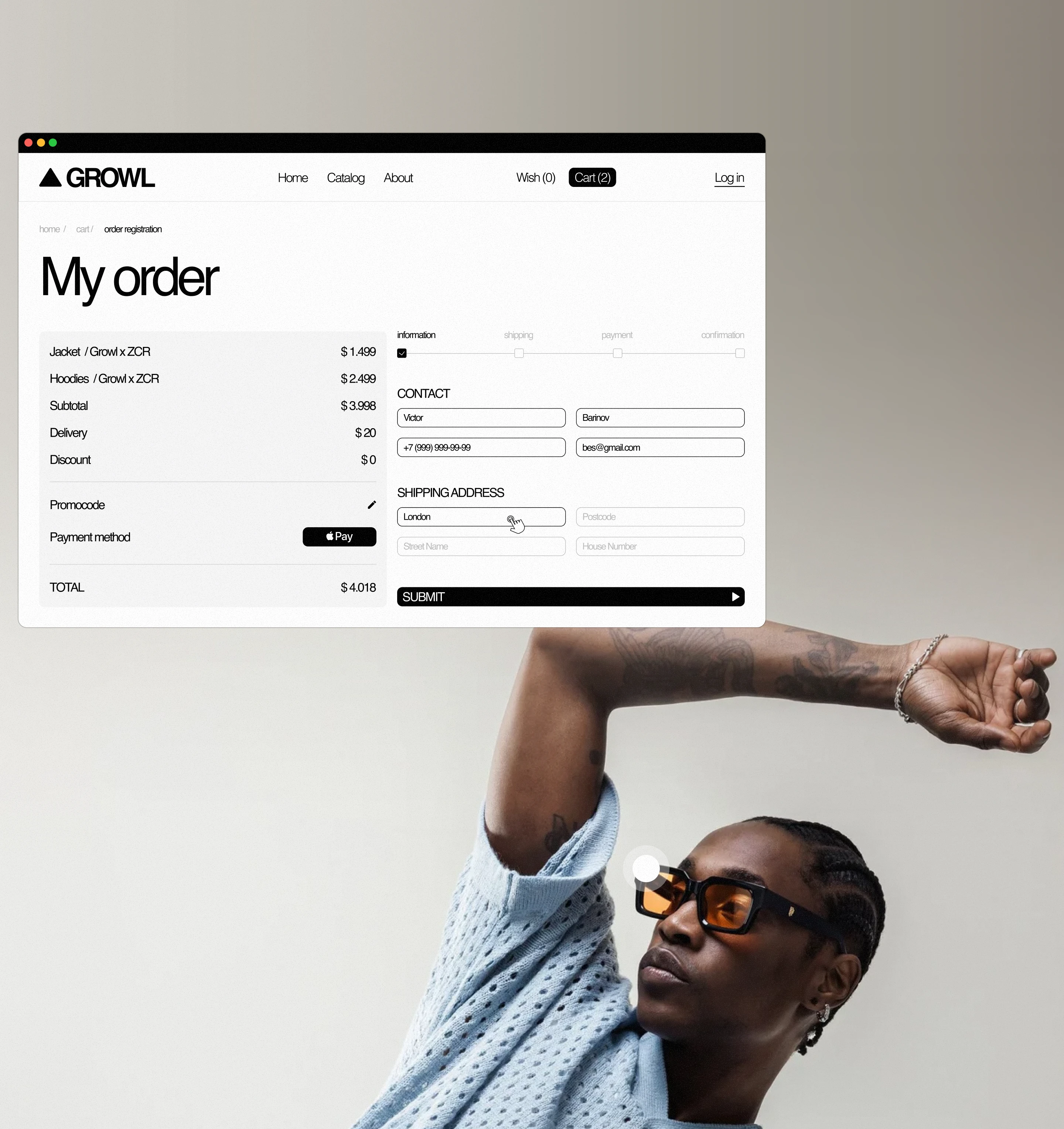 growl // clothing e-commerce — Изображение №21 — Интерфейсы на Dprofile
