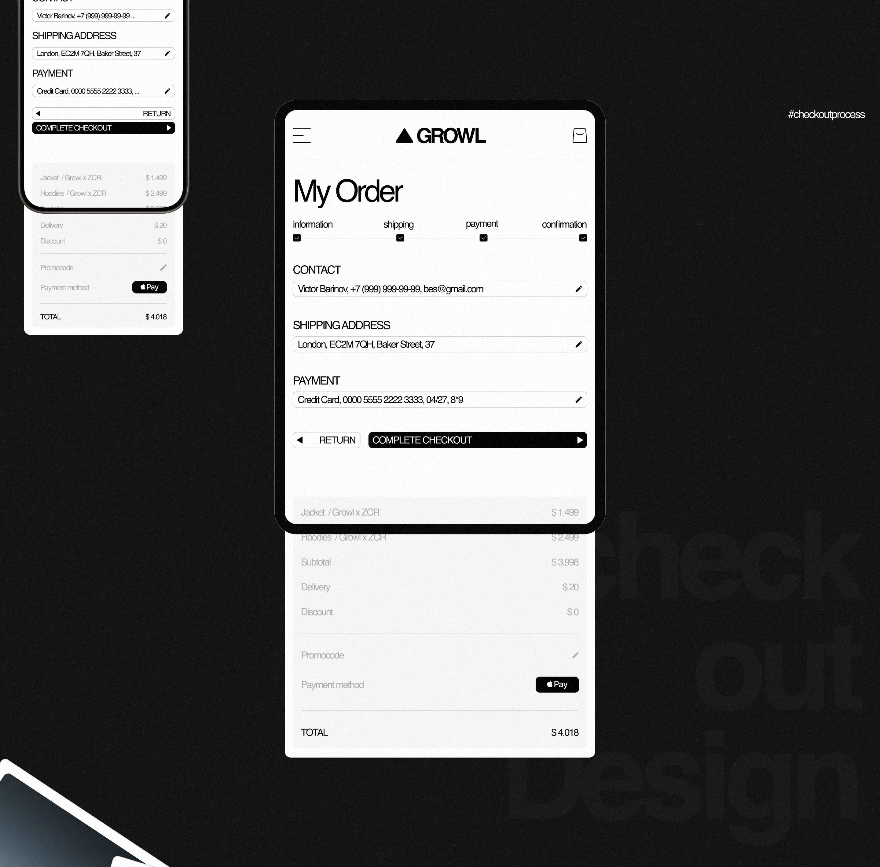 growl // clothing e-commerce — Изображение №23 — Интерфейсы на Dprofile