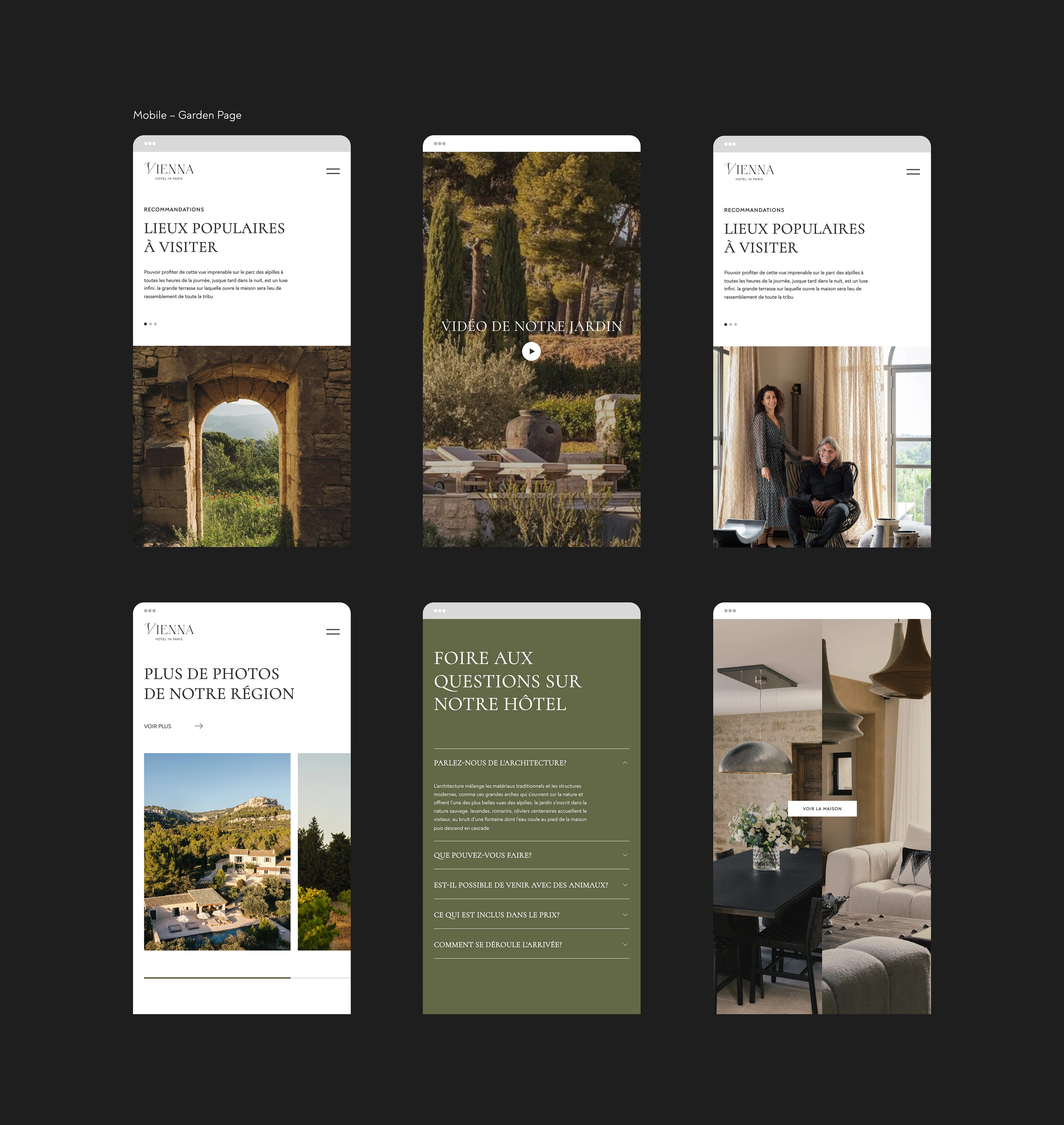 Vienna hotel - website / e-commercy design — Изображение №9 — Интерфейсы на Dprofile