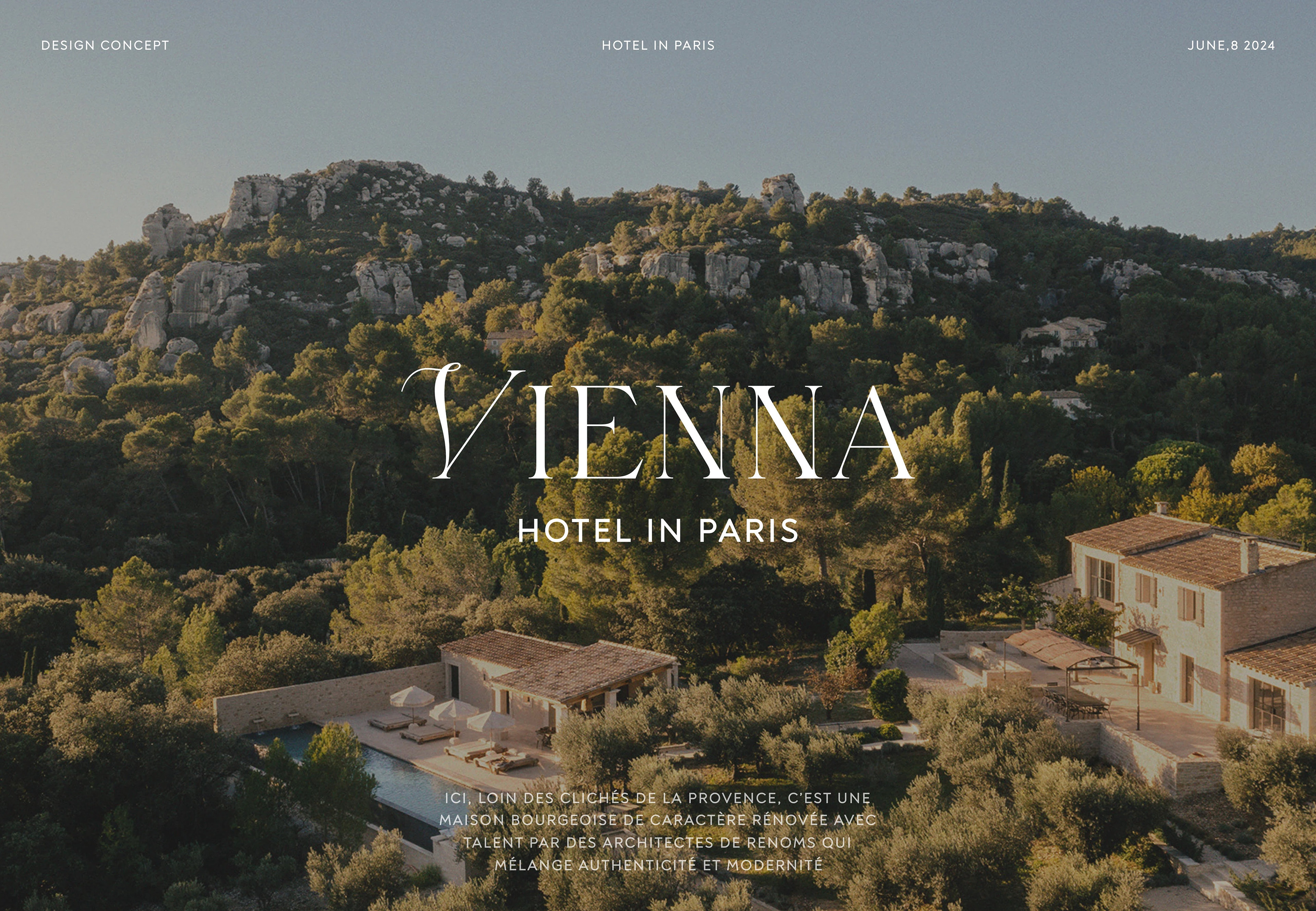 Vienna hotel - website / e-commercy design — Изображение №1 — Интерфейсы на Dprofile