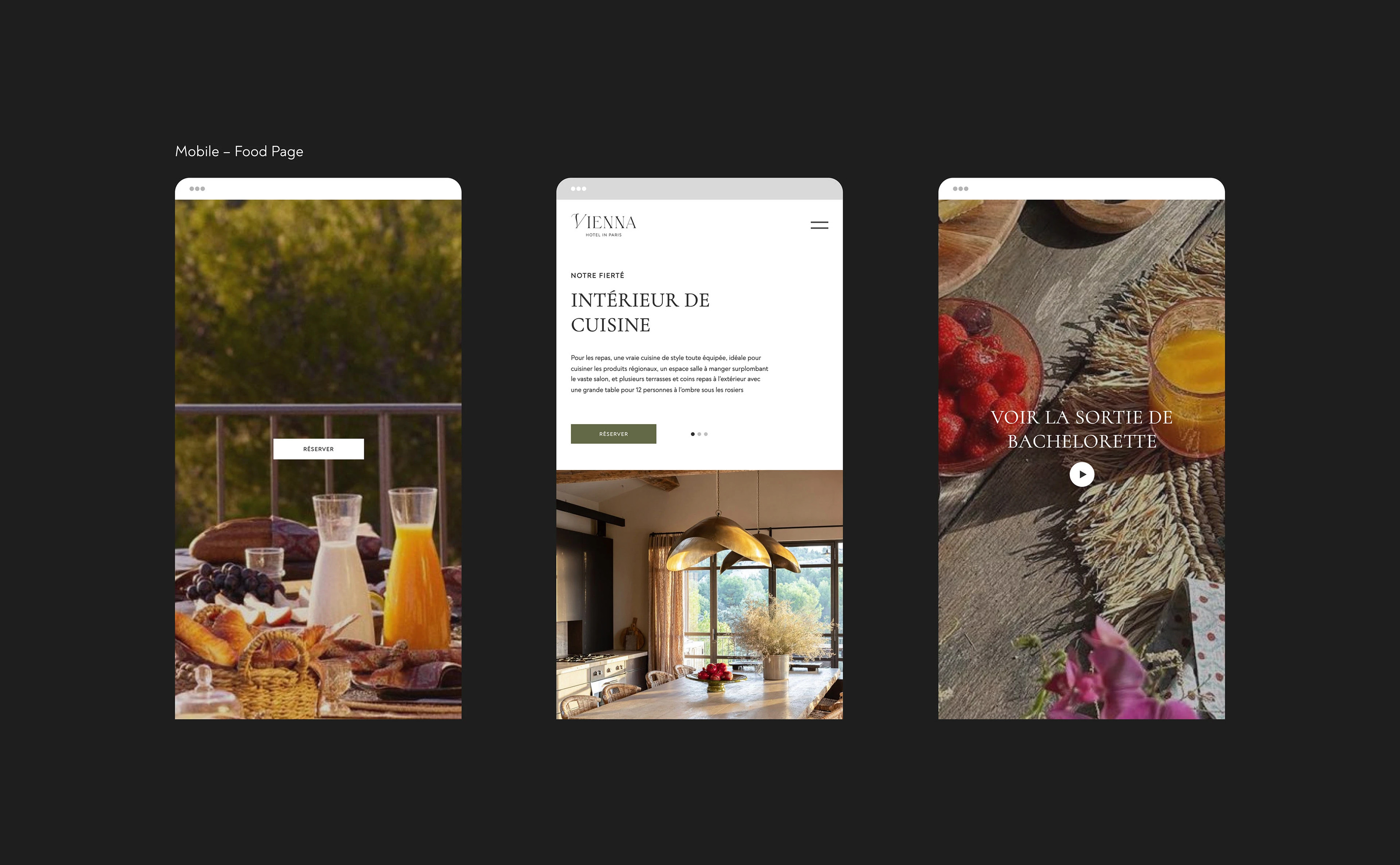Vienna hotel - website / e-commercy design — Изображение №8 — Интерфейсы на Dprofile