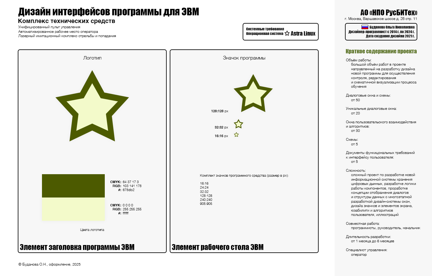 ПС "Стрелковый тренажер" 2021 г. — Изображение №1 — Интерфейсы на Dprofile