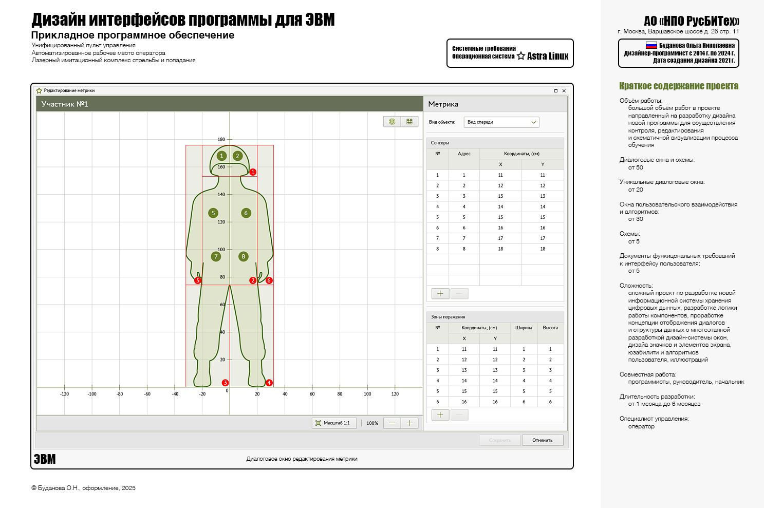 ПС "Стрелковый тренажер" 2021 г. — Изображение №4 — Интерфейсы на Dprofile