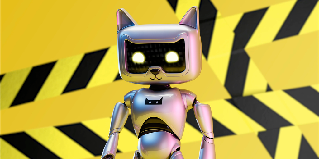 Radar создал маскота-киберкота для CYBERSTEEL — Изображение №1 — Брендинг, Маркетинг на Dprofile