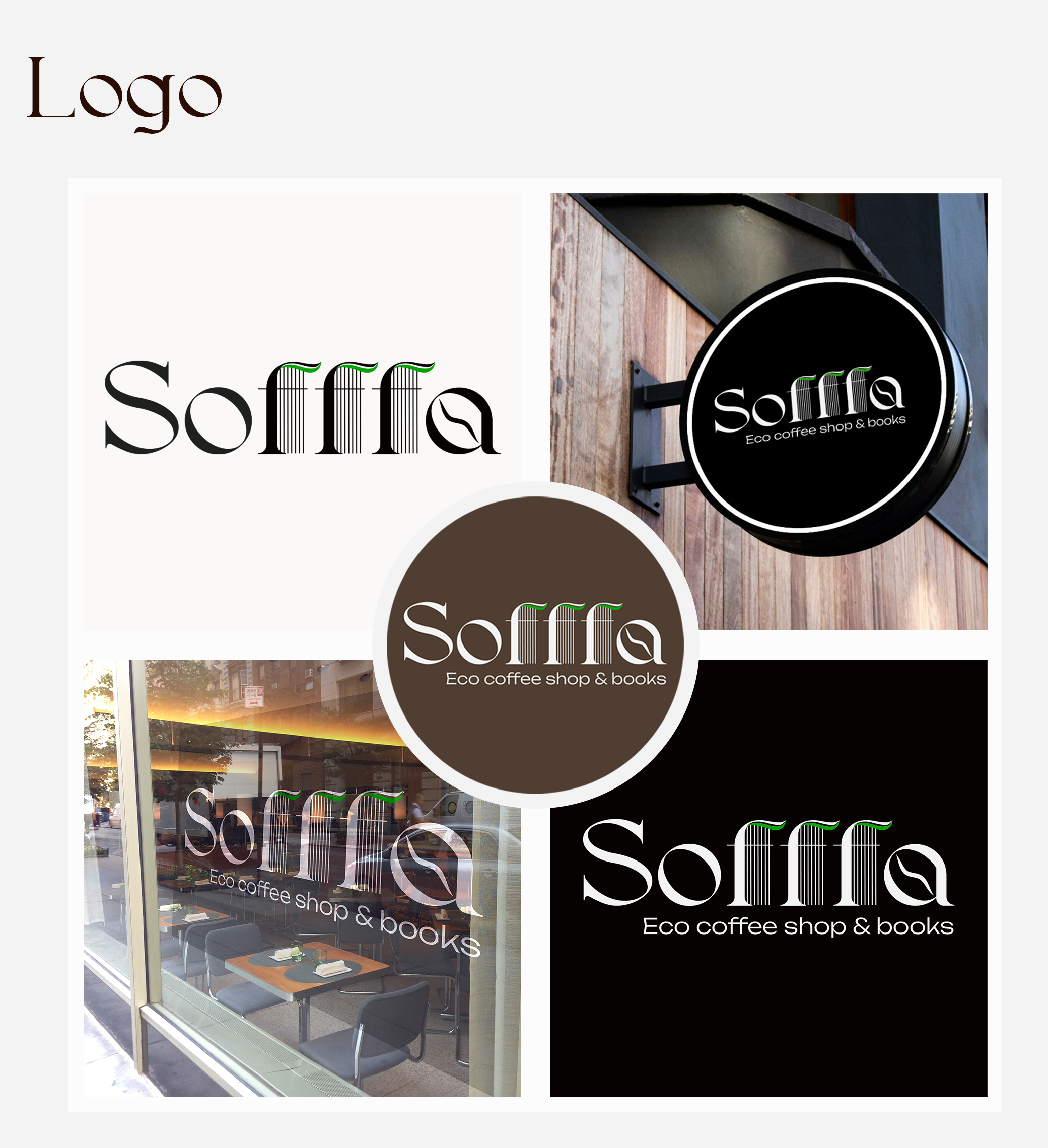 Фирменный стиль кофейни Sofffa — Изображение №5 — Брендинг, Графика на Dprofile