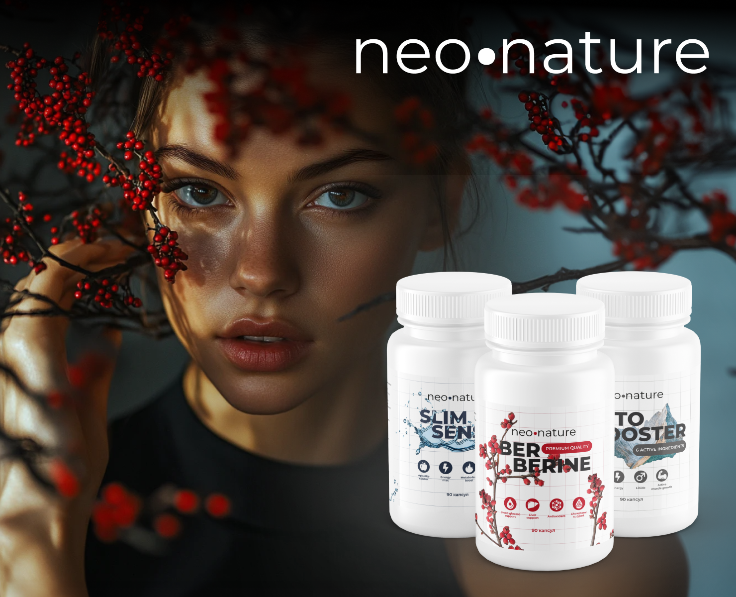 NEO.NATURE - упаковка для БАДов — Брендинг, Графика на Dprofile