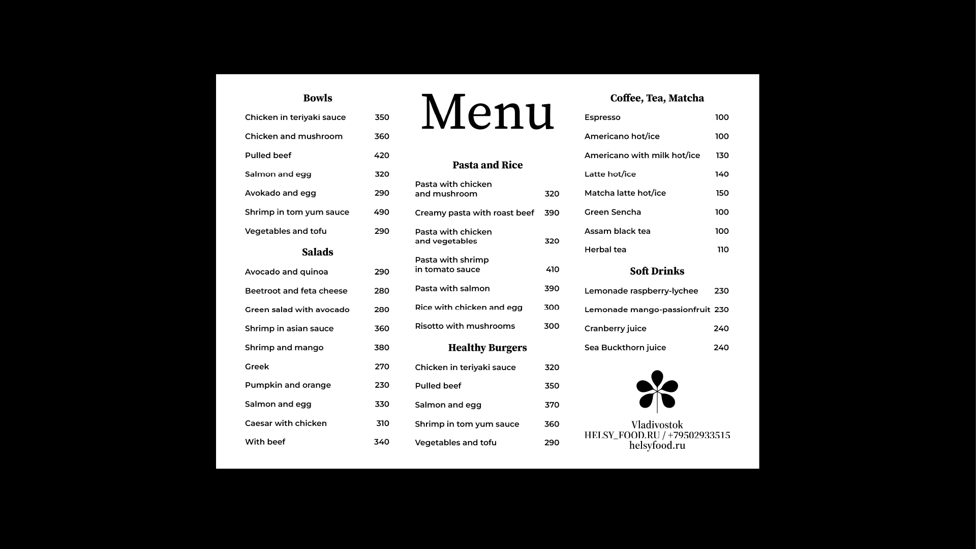 Healthy cafe // Helsy //  Branding — Изображение №4 — Брендинг на Dprofile