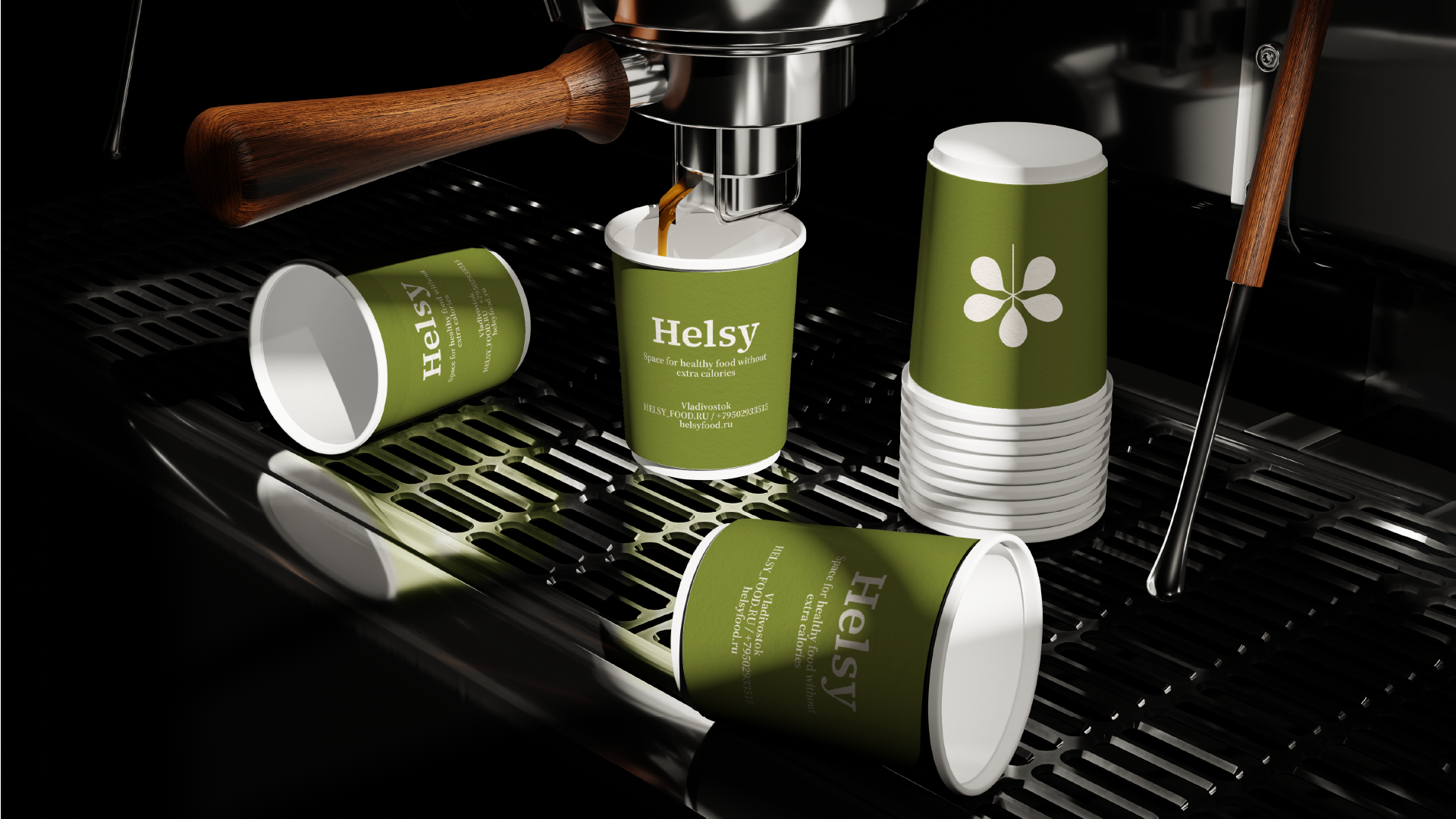 Healthy cafe // Helsy //  Branding — Изображение №12 — Брендинг на Dprofile