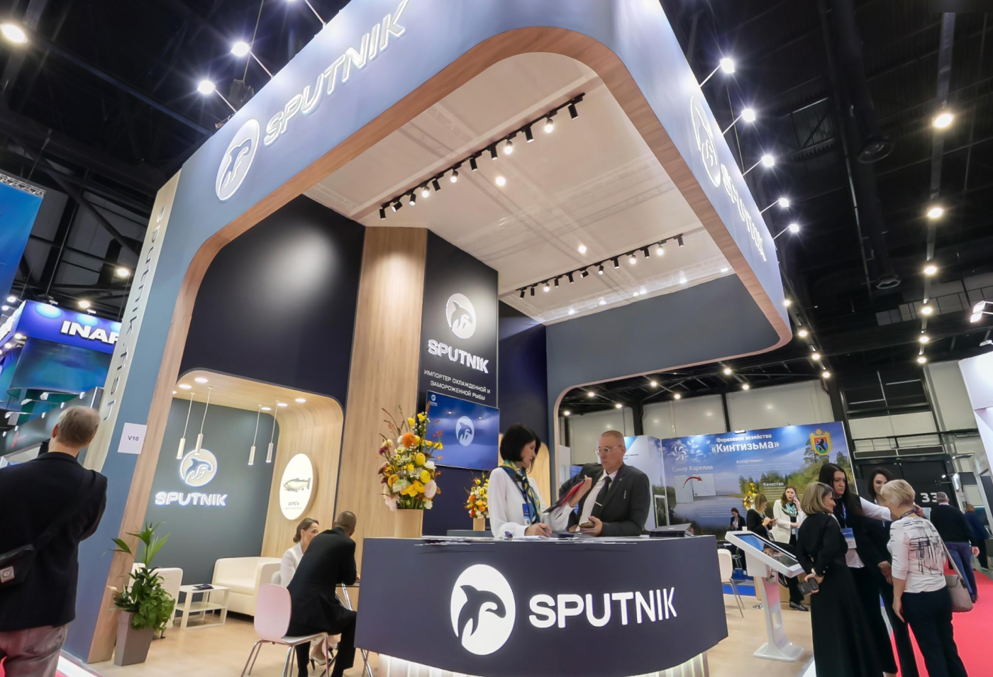 SPUTNIK • SEAFOOD EXPO RUSSIA — Изображение №5 — Брендинг на Dprofile