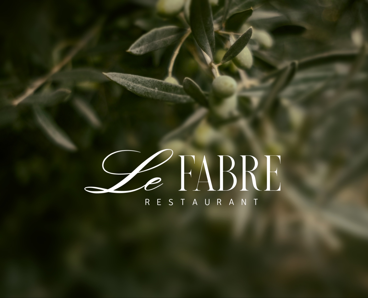 Фирменный стиль для ресторана Le FABRE — Брендинг на Dprofile