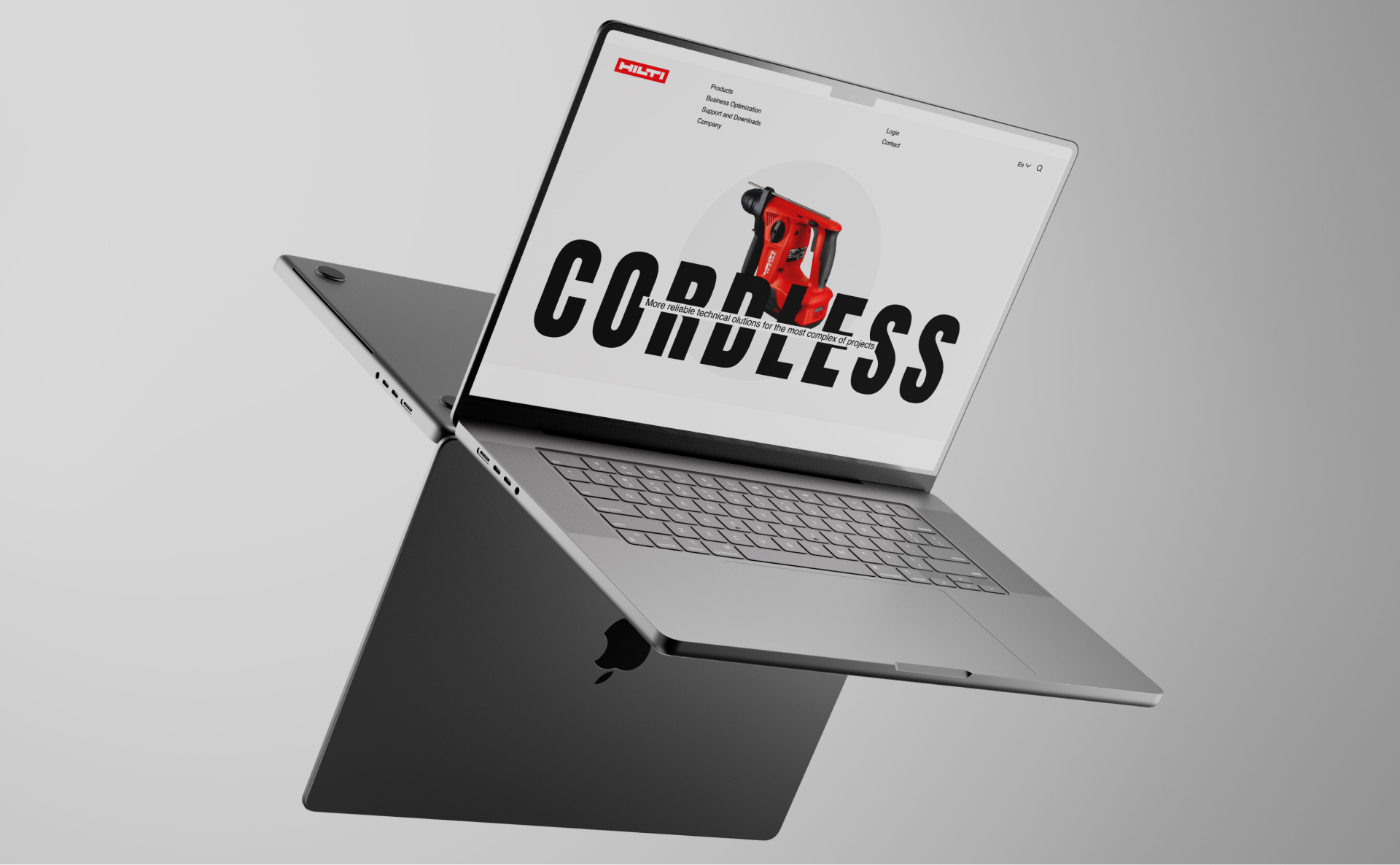 HILTI/Corporate website/UX-UI Design — Изображение №8 — Интерфейсы, Анимация на Dprofile