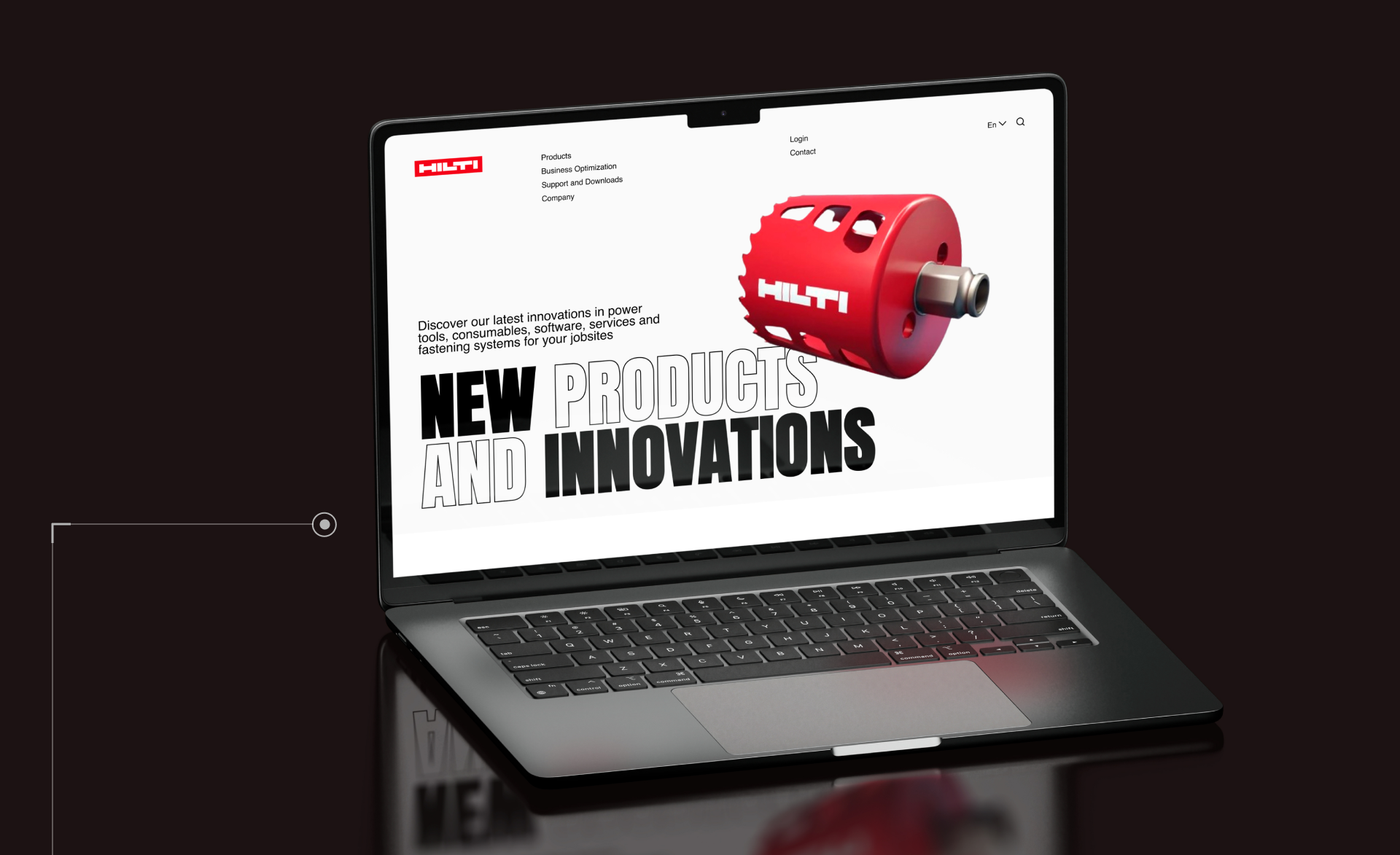 HILTI/Corporate website/UX-UI Design — Изображение №5 — Интерфейсы, Анимация на Dprofile