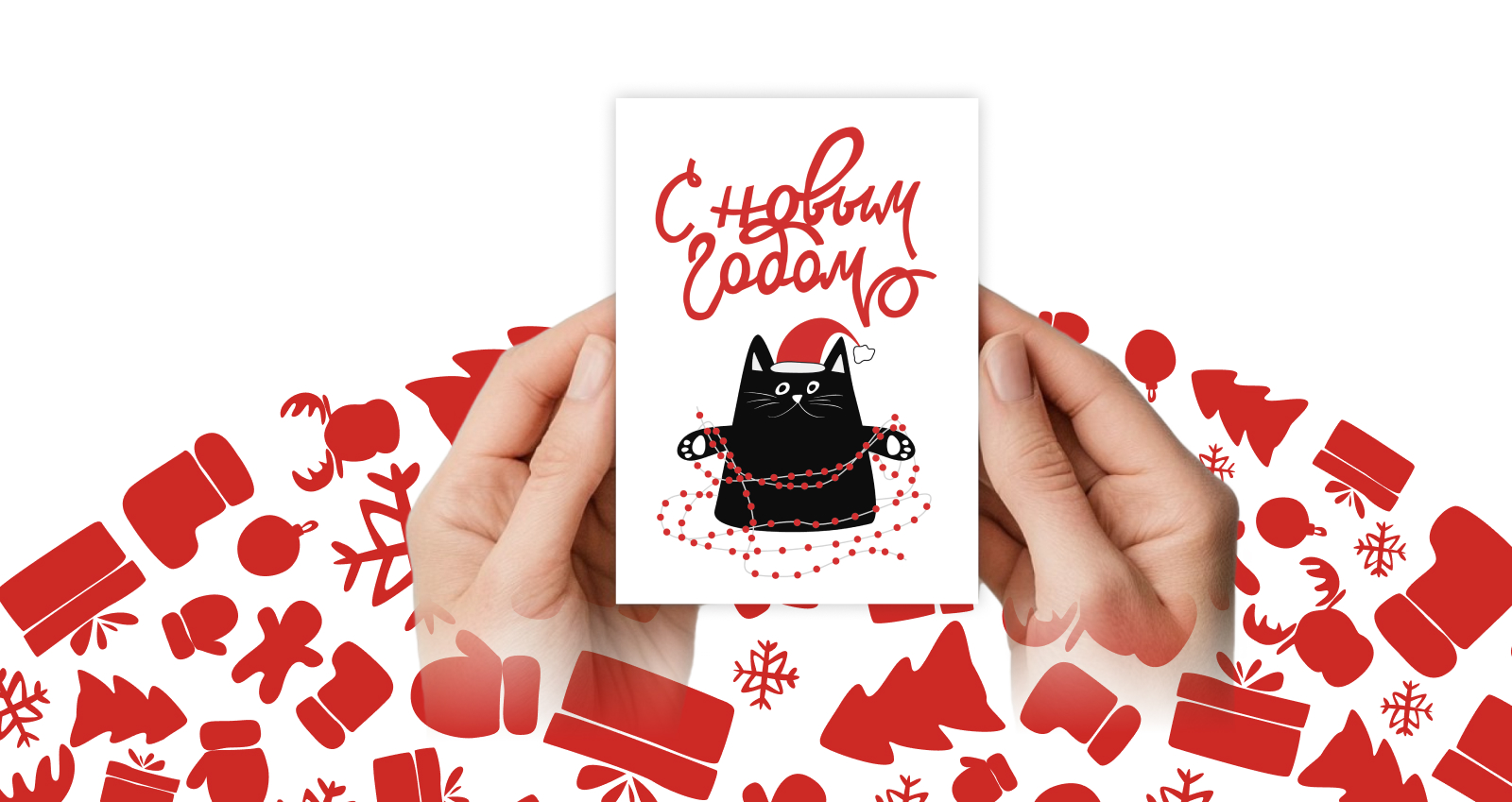 Новогодний леттеринг | открытки — Изображение №4 — Иллюстрация, Графика на Dprofile
