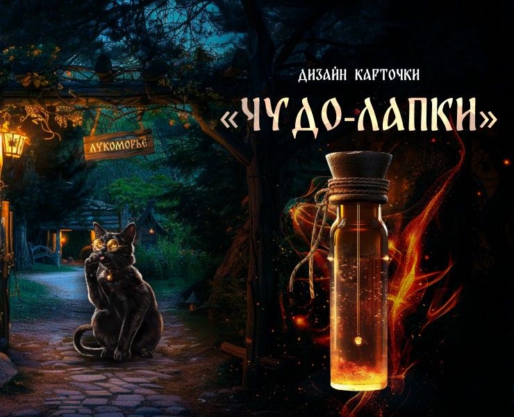 Карточки для сказочного маркетплейса — Графика на Dprofile