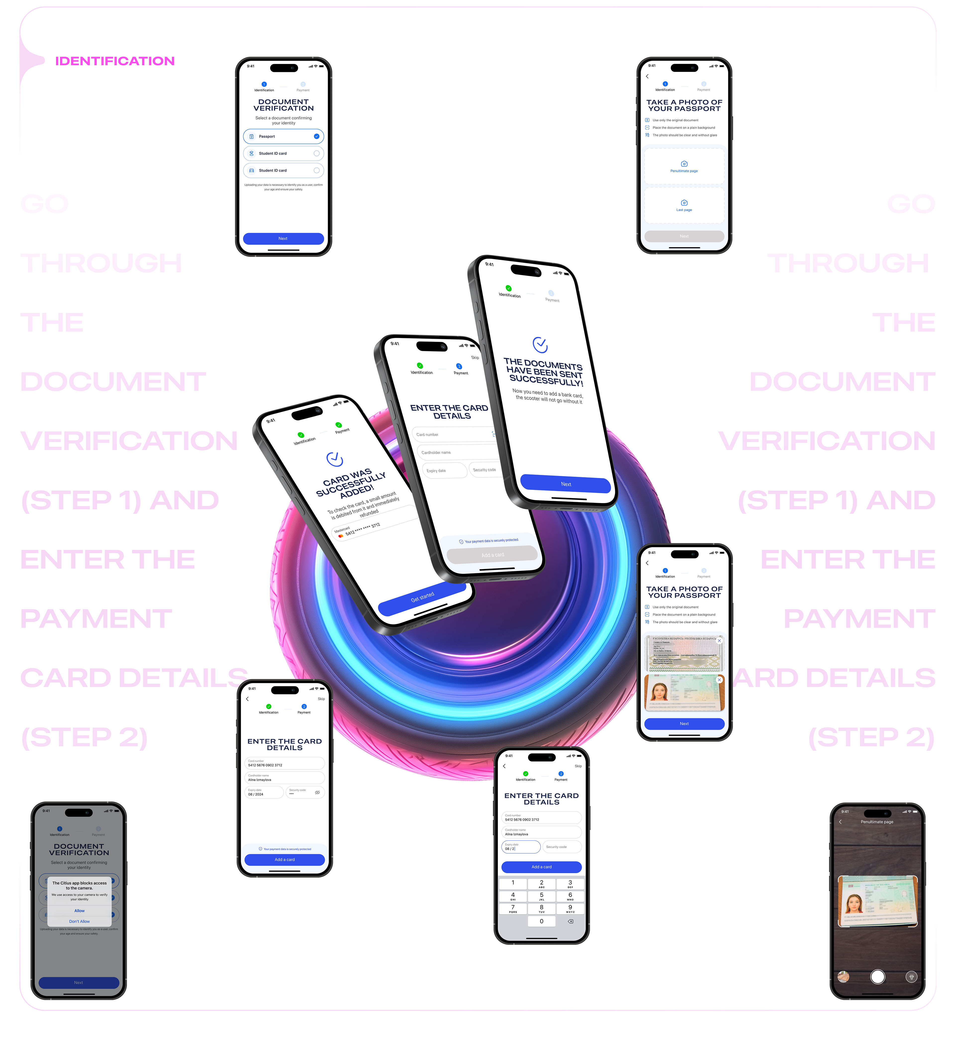 CITIUS | Мобильное приложение для аренды электросамокатов — Изображение №7 — Интерфейсы на Dprofile