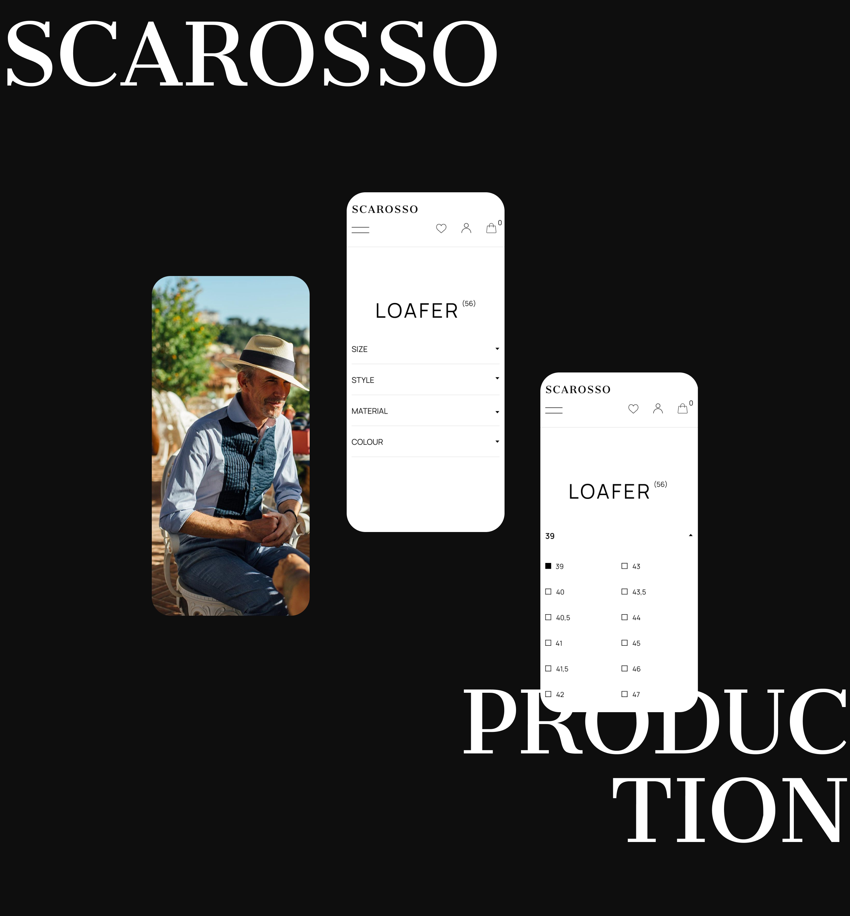 Scarosso — Изображение №13 — Интерфейсы, Брендинг на Dprofile