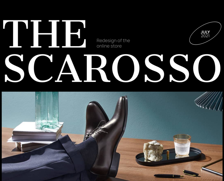 Scarosso — Интерфейсы, Брендинг на Dprofile