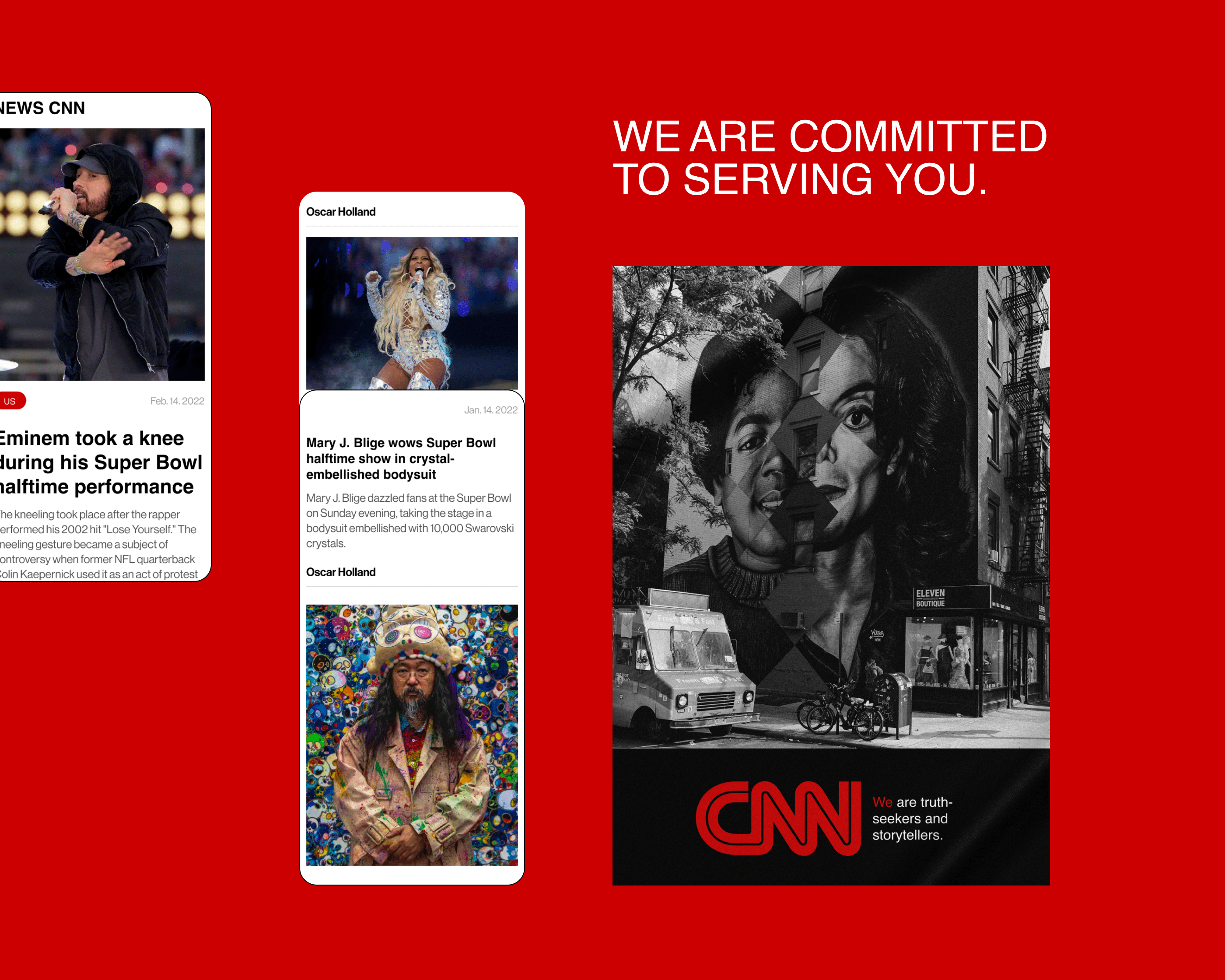 CNN — Изображение №4 — Интерфейсы, Брендинг на Dprofile