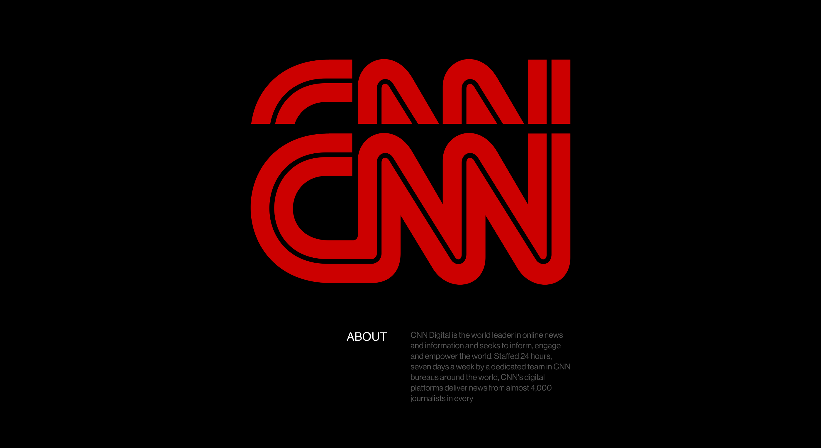 CNN — Изображение №1 — Интерфейсы, Брендинг на Dprofile
