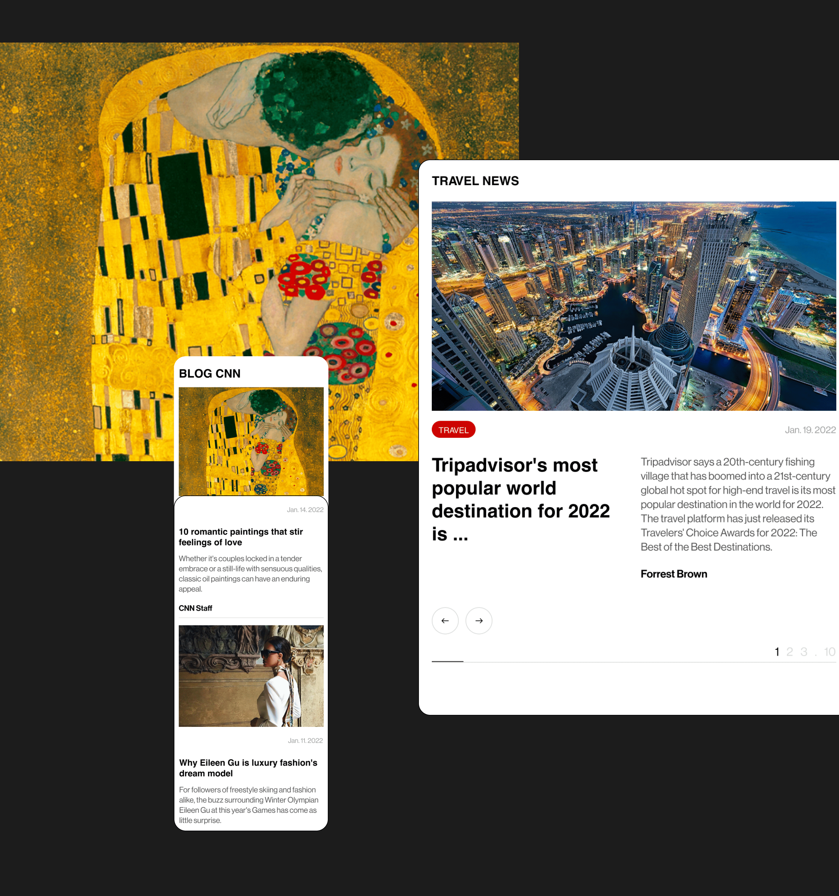 CNN — Изображение №3 — Интерфейсы, Брендинг на Dprofile