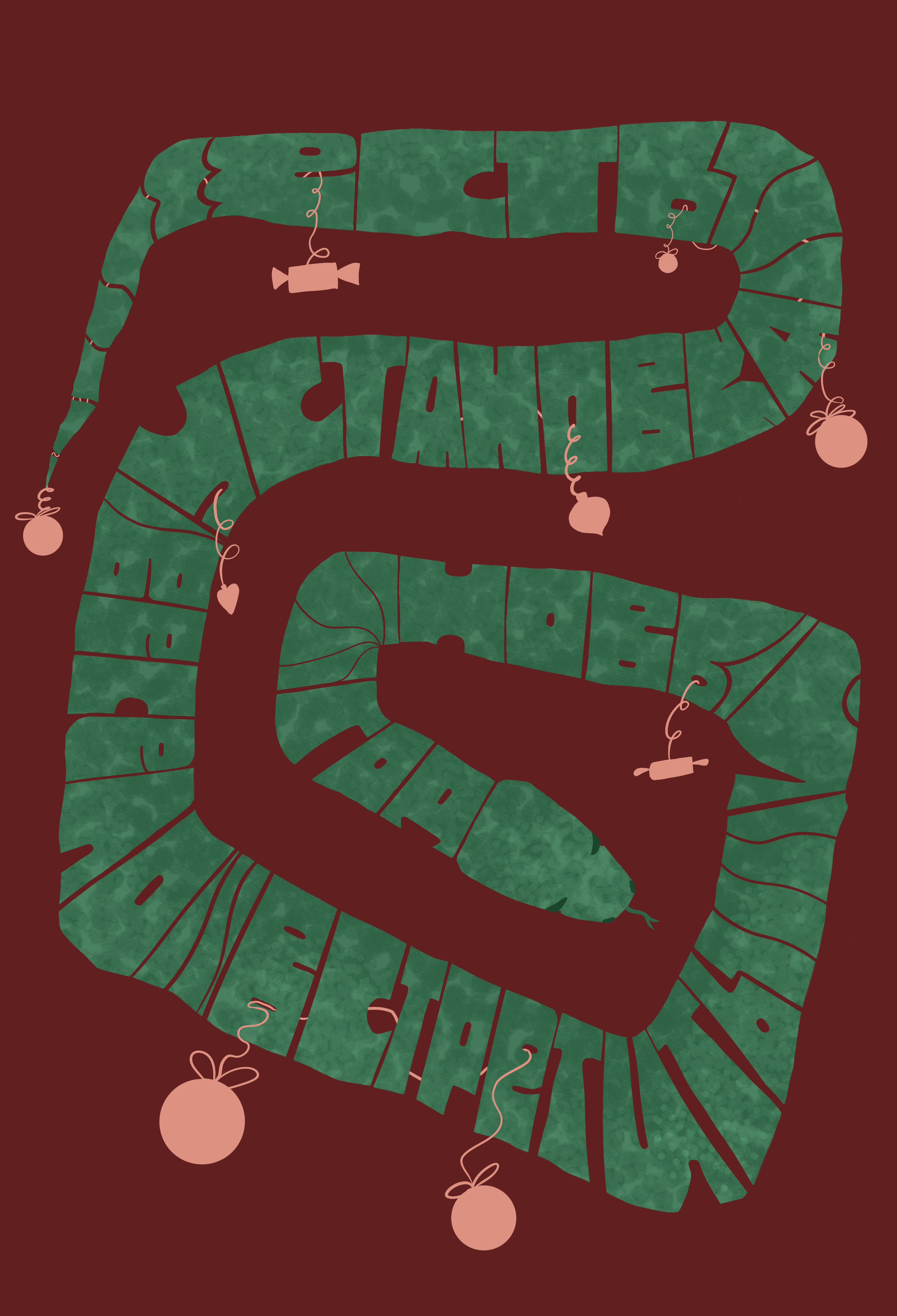 Новогодние открытки - леттеринг марафон — Изображение №12 — Иллюстрация, Графика на Dprofile