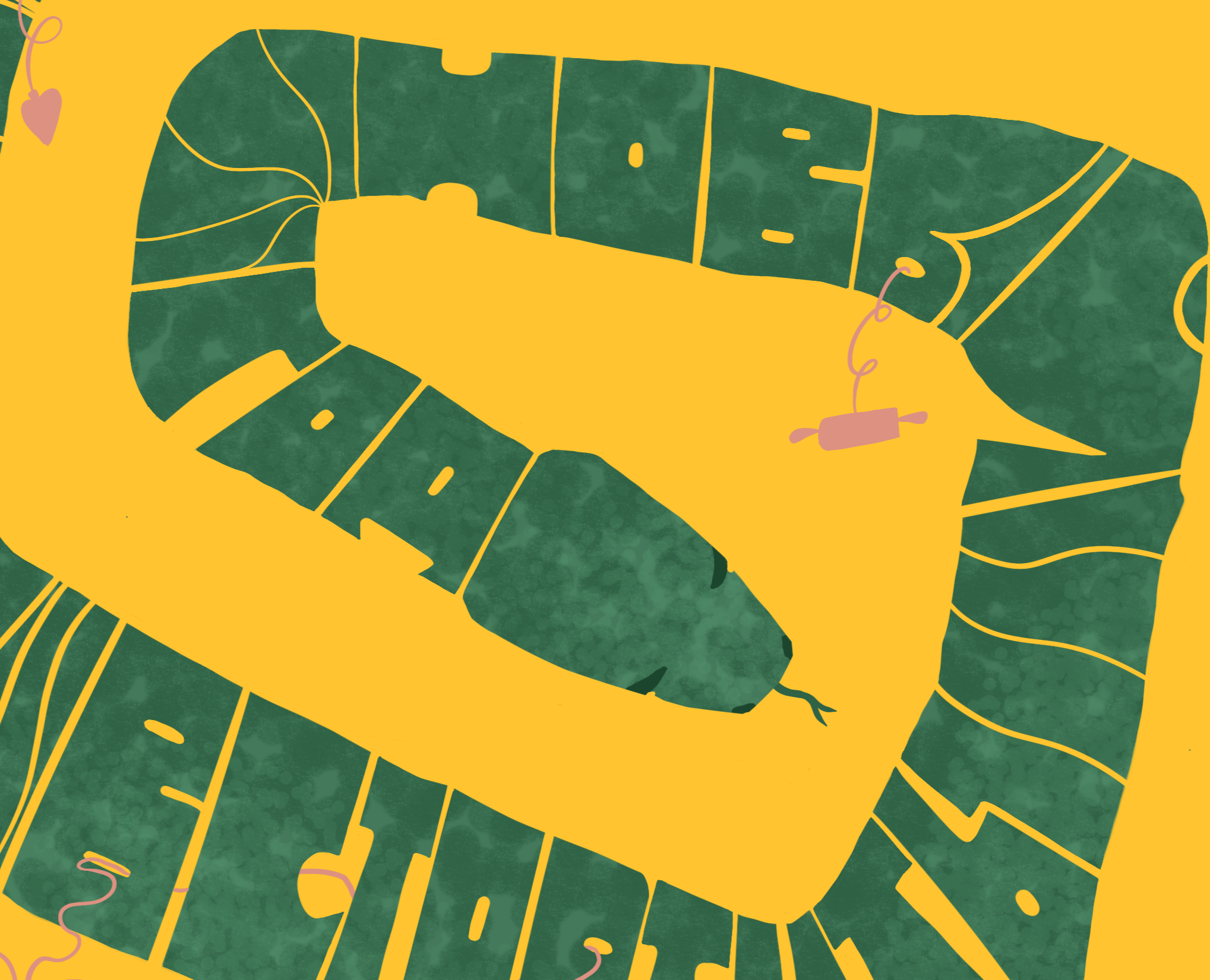 Новогодние открытки - леттеринг марафон — Иллюстрация, Графика на Dprofile